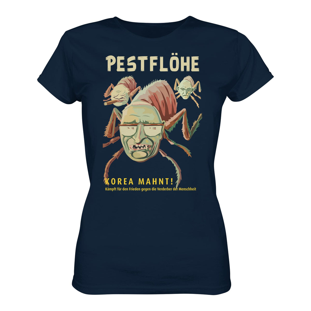 DDR Ostalgie Shirt Mädels • NATO-PESTFLÖHE - KOREA WARNT
