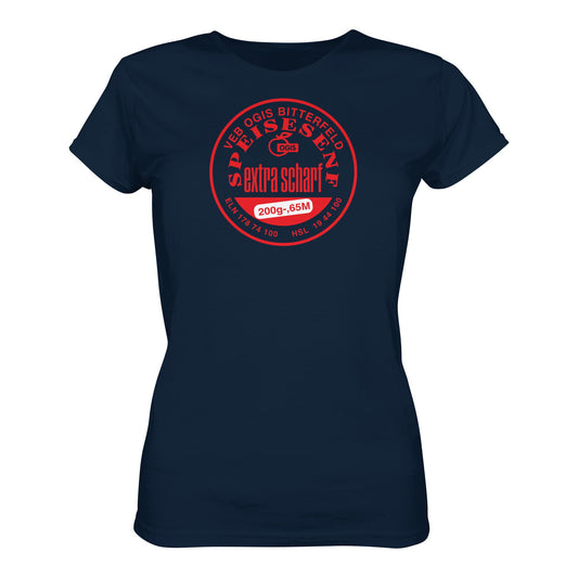 DDR Ostalgie Shirt Mädels • VEB OGIS BITTERFELD - SPEISESENF EXTRASCHARF
