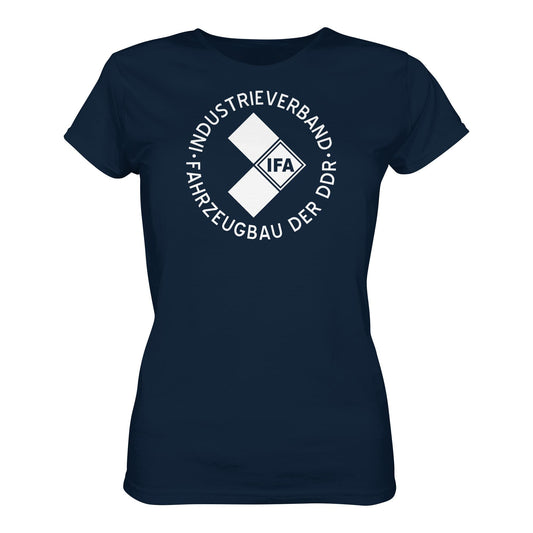 DDR Ostalgie Shirt Mädels • IFA INDUSTRIEVERBAND FAHRZEUGBAU ( LOGO 1970er) - dunkel