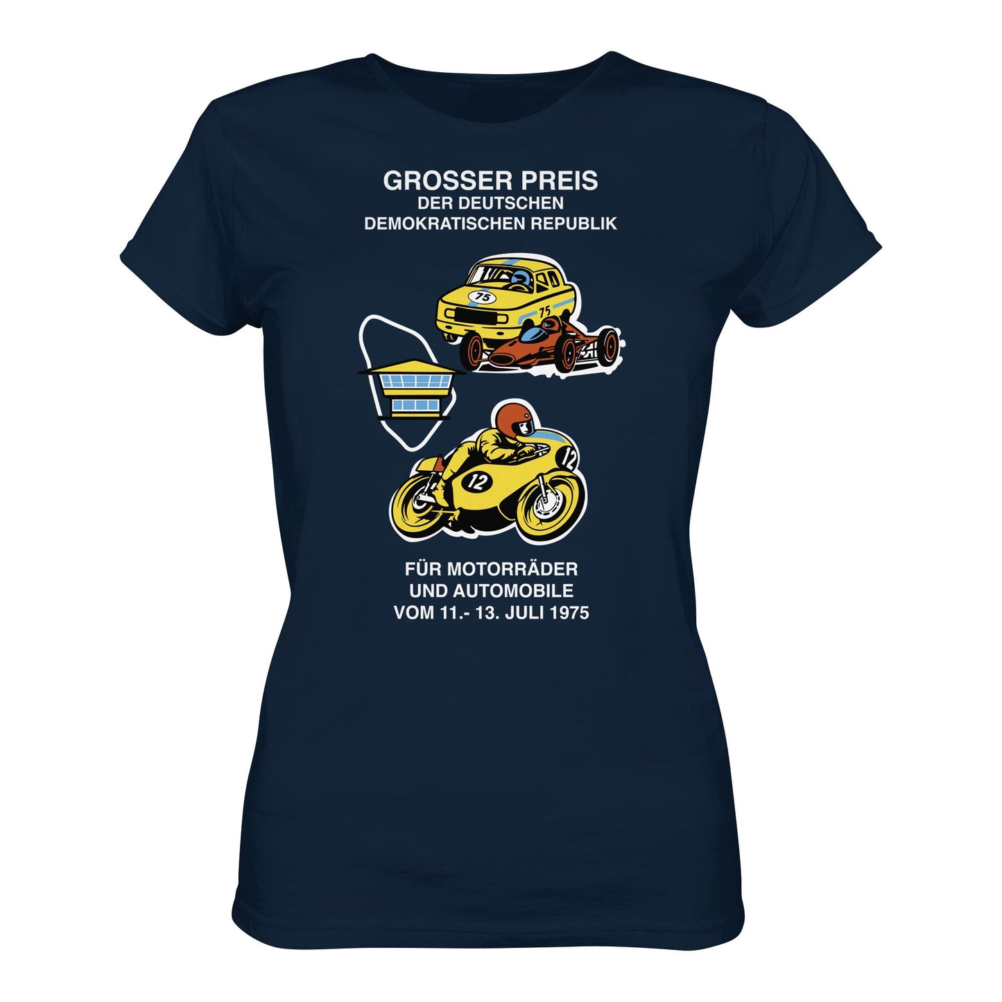 DDR Ostalgie Shirt Mädels • GROSSER PREIS DER DDR 1975
