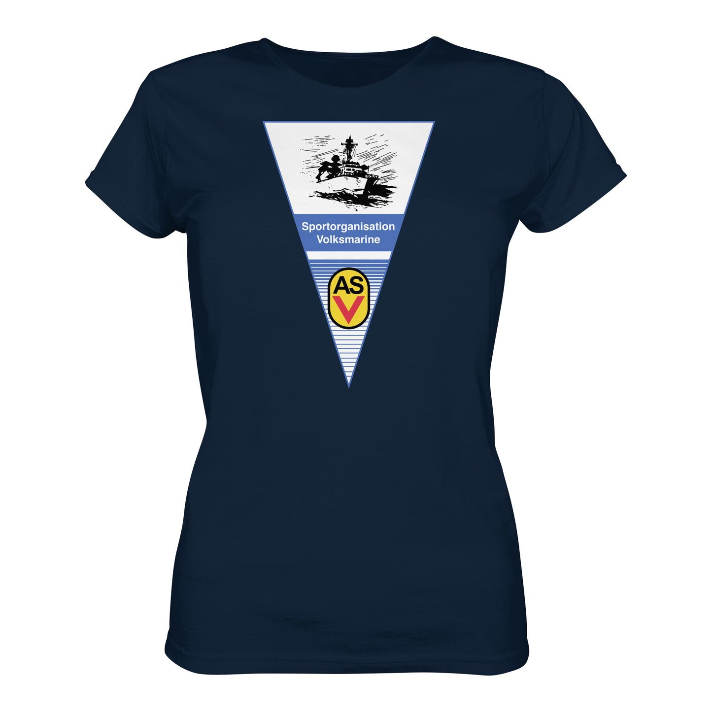 DDR Ostalgie Shirt Mädels • ASV SPORTORGANISATION VOLKSMARINE