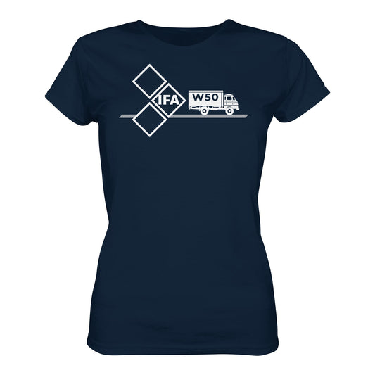 DDR Ostalgie Shirt Mädels • IFA W50 (ORIGINAL SCHILD)
