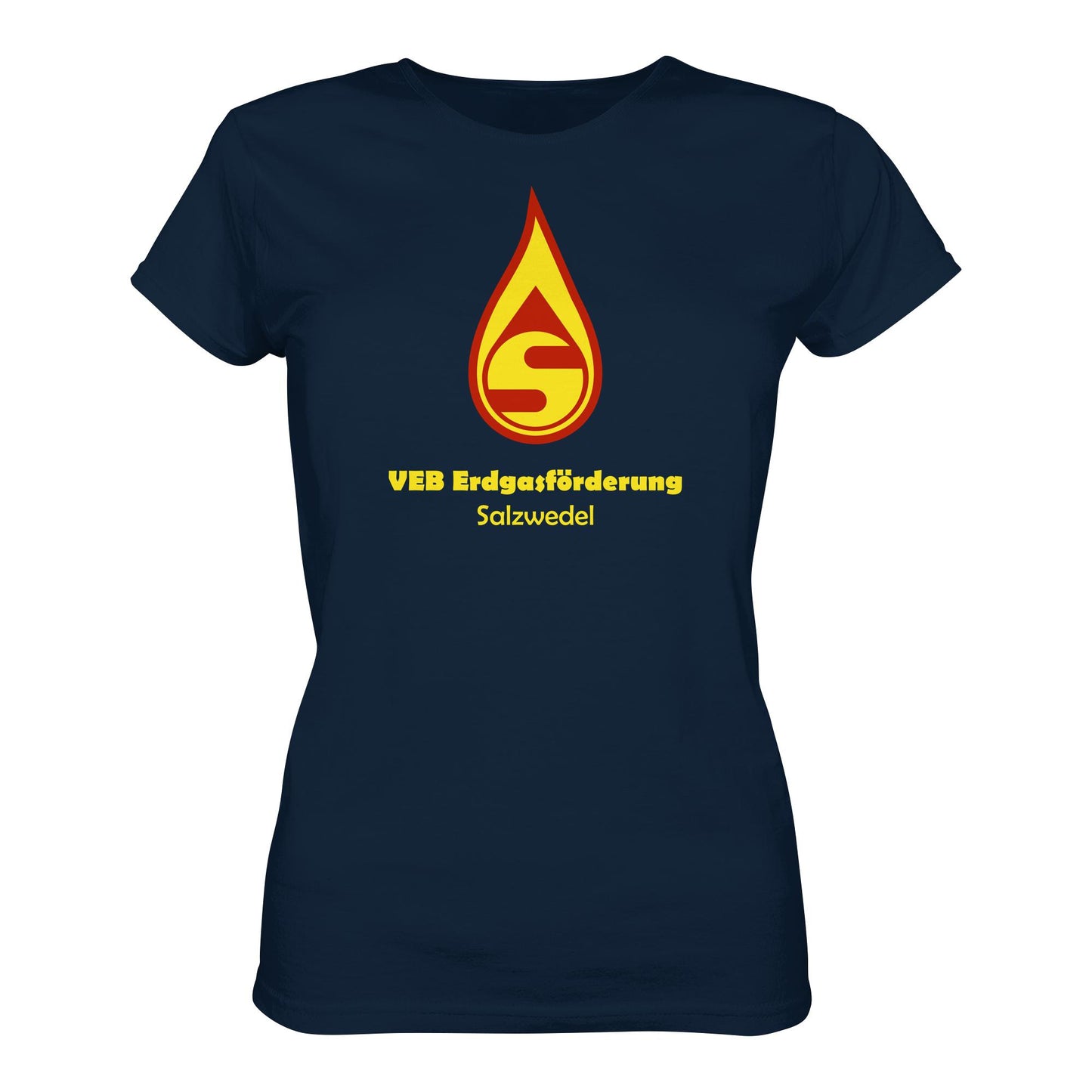 DDR Ostalgie Shirt Mädels • VEB ERDGASFÖRDERUNG SALZWEDEL