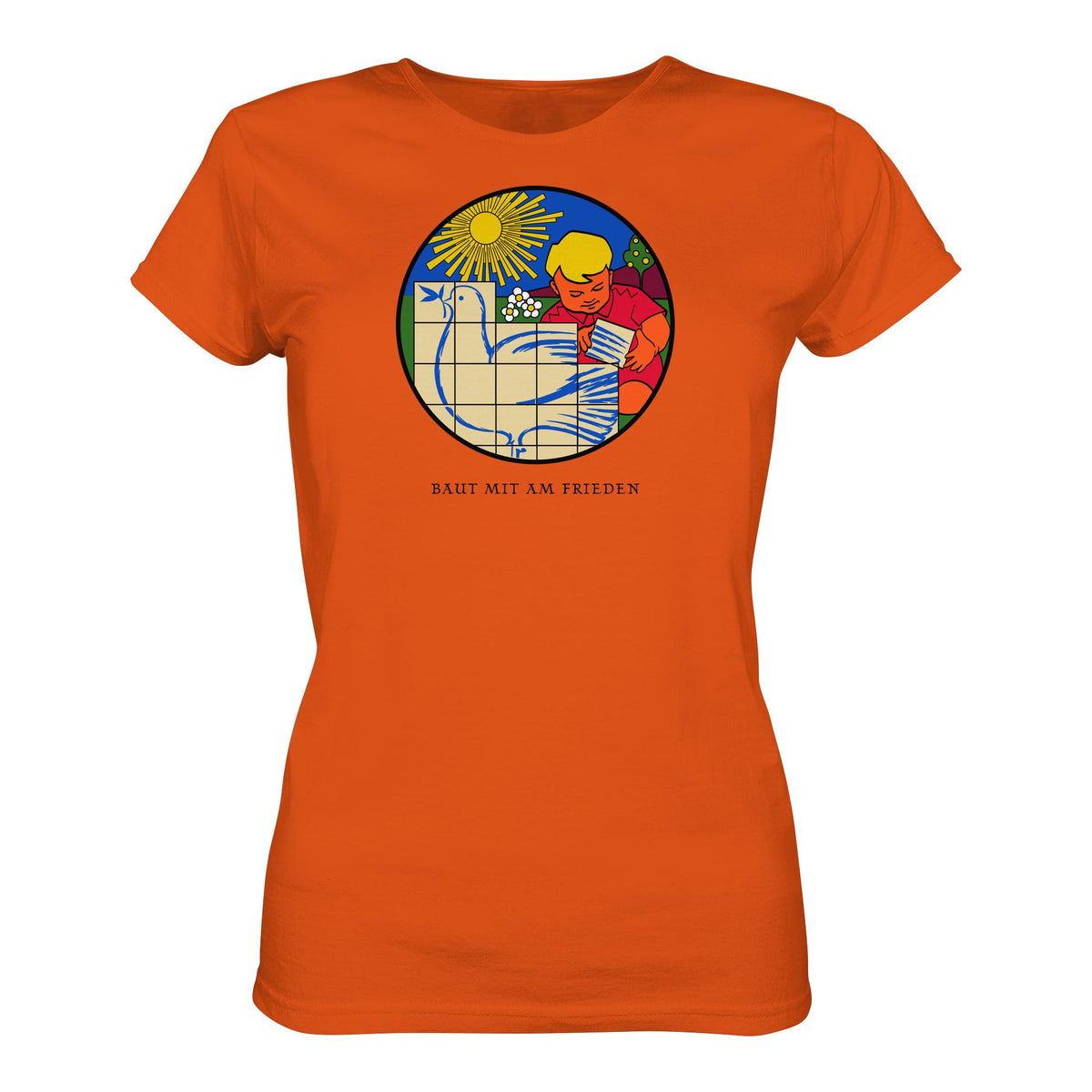BAUT MIT AM FRIEDEN | DDR Ostalgie Shirt Mädels