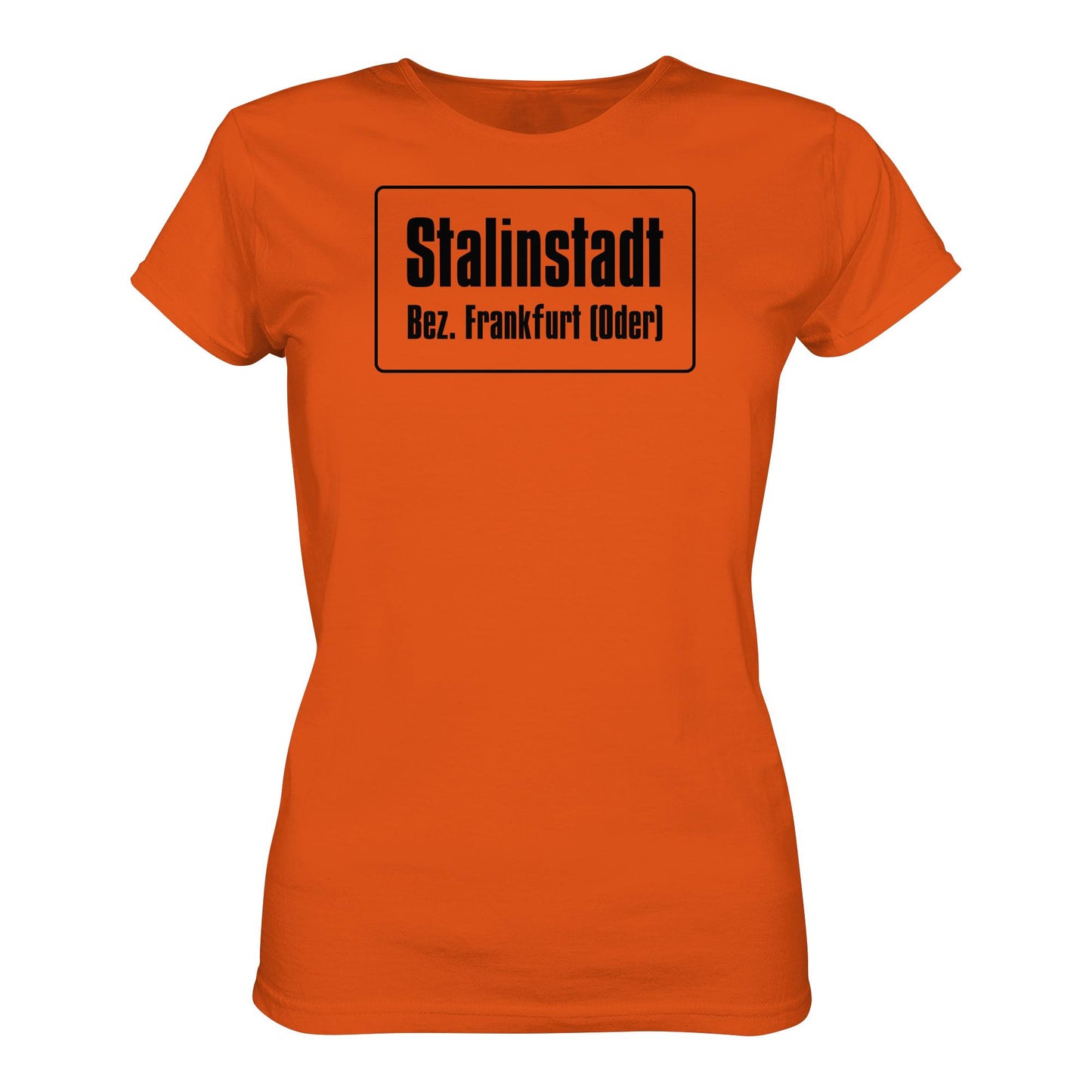 DDR Ostalgie Shirt Mädels • STALINSTADT - EISENHÜTTENKOMBINAT OST EKO (ORIGINAL-SCHILD)