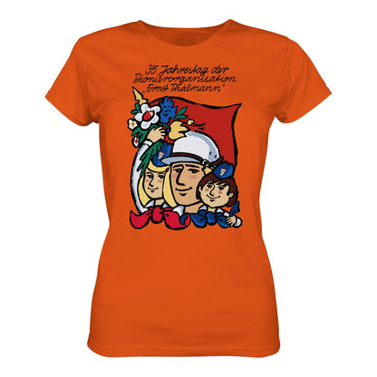 DDR Ostalgie Shirt Mädels • 35 JAHRE PIONIERORGANISATION ERNST THÄLMANN (ORIGINAL DDR-PLAKAT)