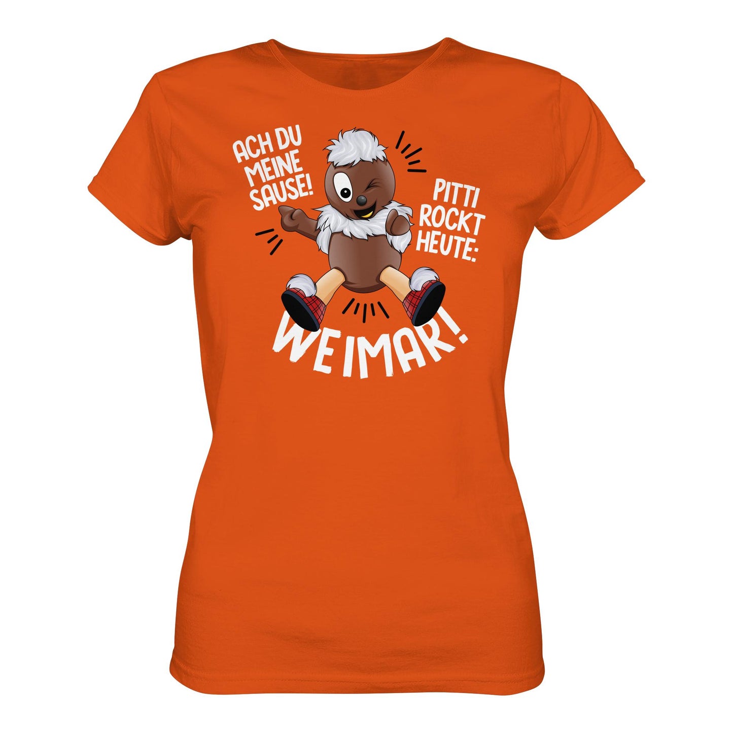 PITTI STADT-NICKI (SHIRT MÄDELS) • PITTI ROCKT HEUTE WEIMAR!