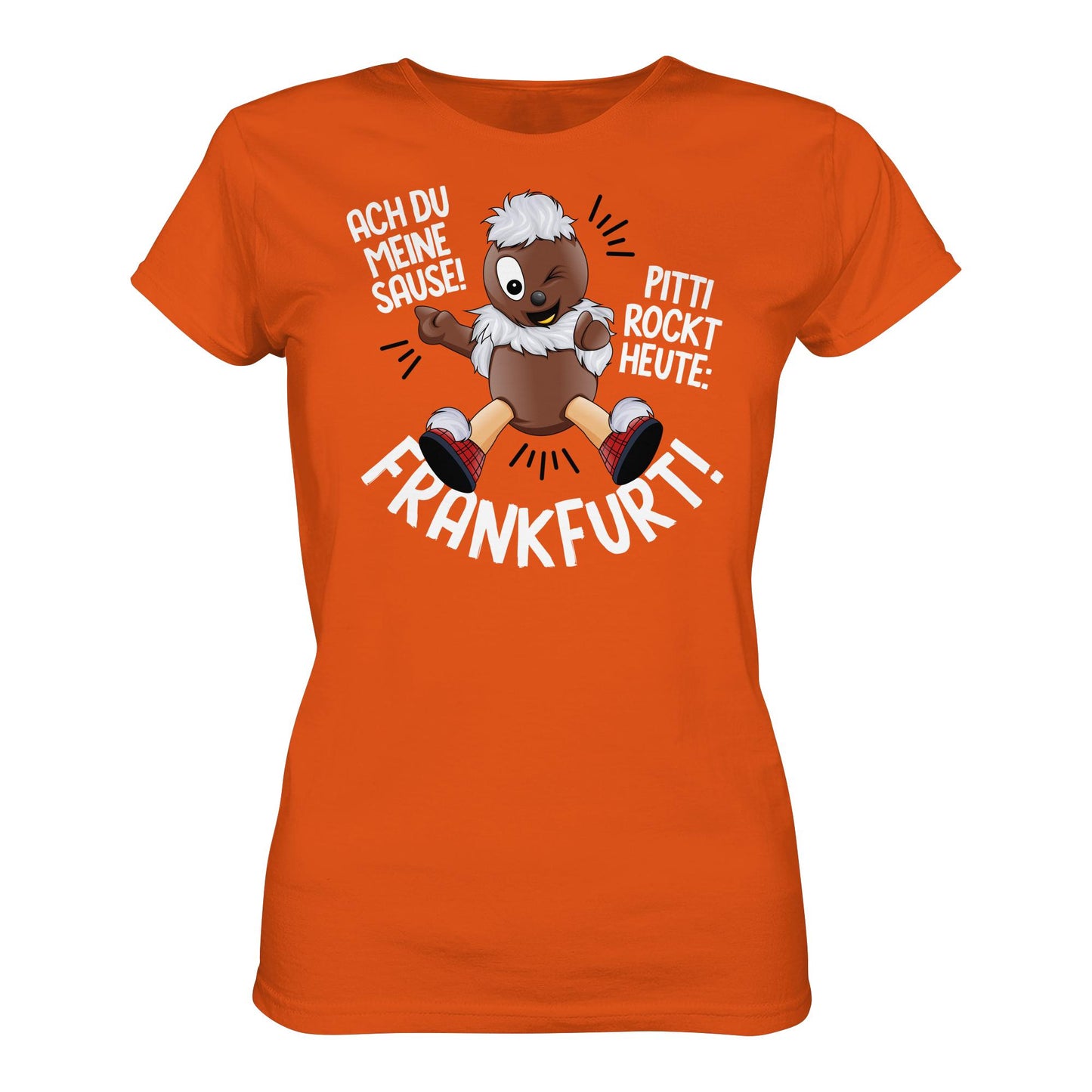 PITTI STADT-NICKI (SHIRT MÄDELS) • PITTI ROCKT HEUTE FRANKFURT!