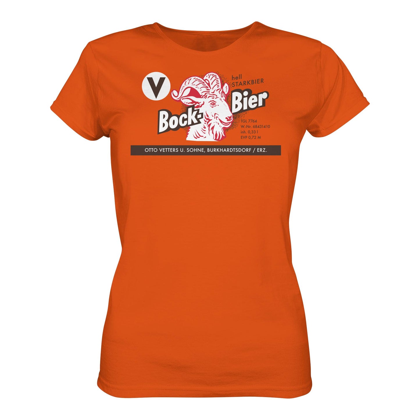 DDR Ostalgie Shirt Mädels • BOCKBIER - OTTO VETTERS ERZGEBIRGE