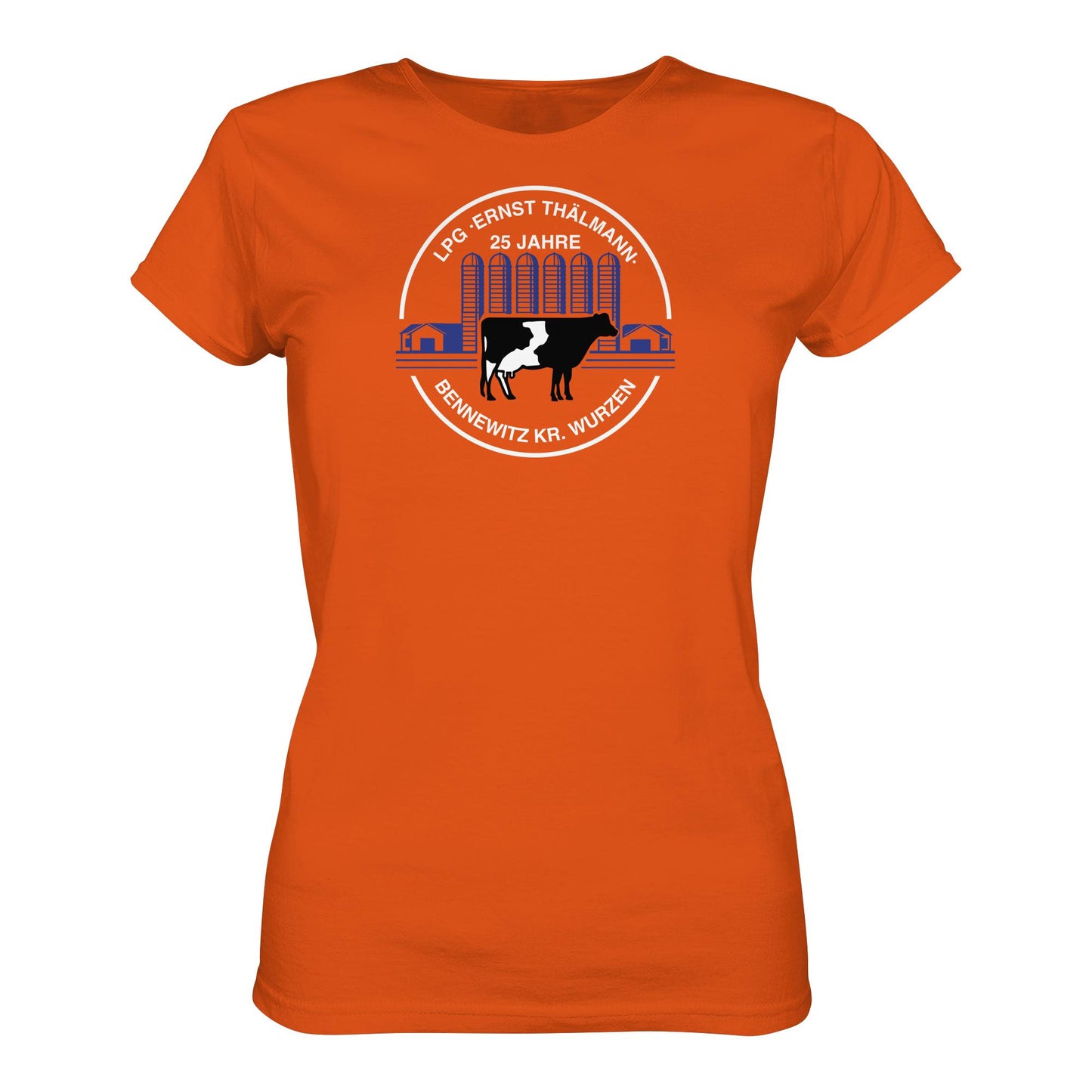 DDR Ostalgie Shirt Mädels • LPG ERNST THÄLMANN BENNEWITZ - WURZEN