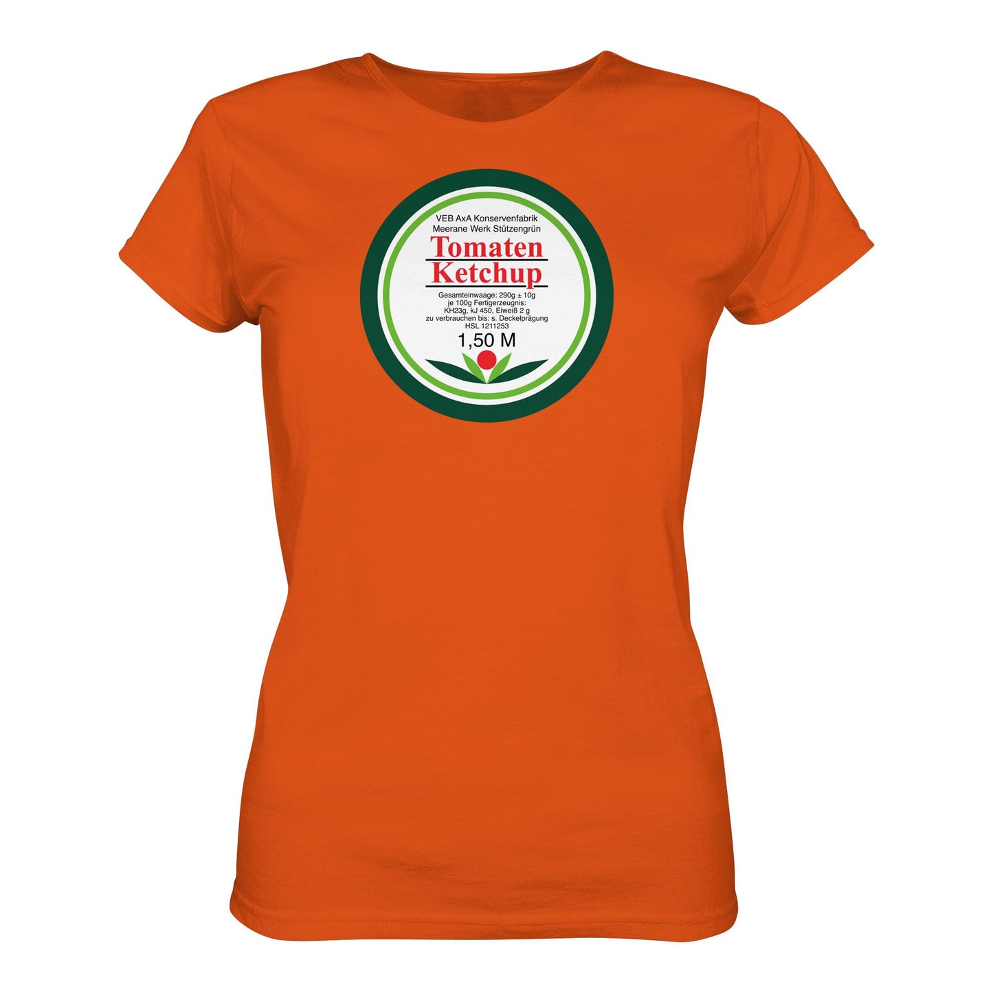 DDR Ostalgie Shirt Mädels • VEB AXA KONSERVEN MEERANE - TOMATEN-KETCHUP