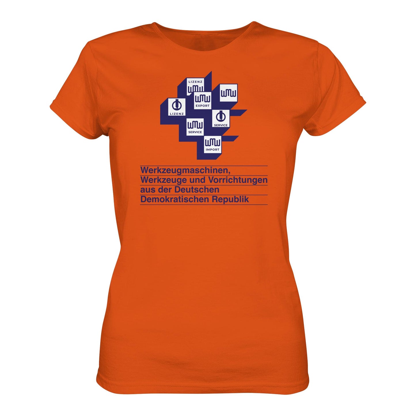 DDR Ostalgie Shirt Mädels • WMW WERKZEUGMASCHINEN DER DDR