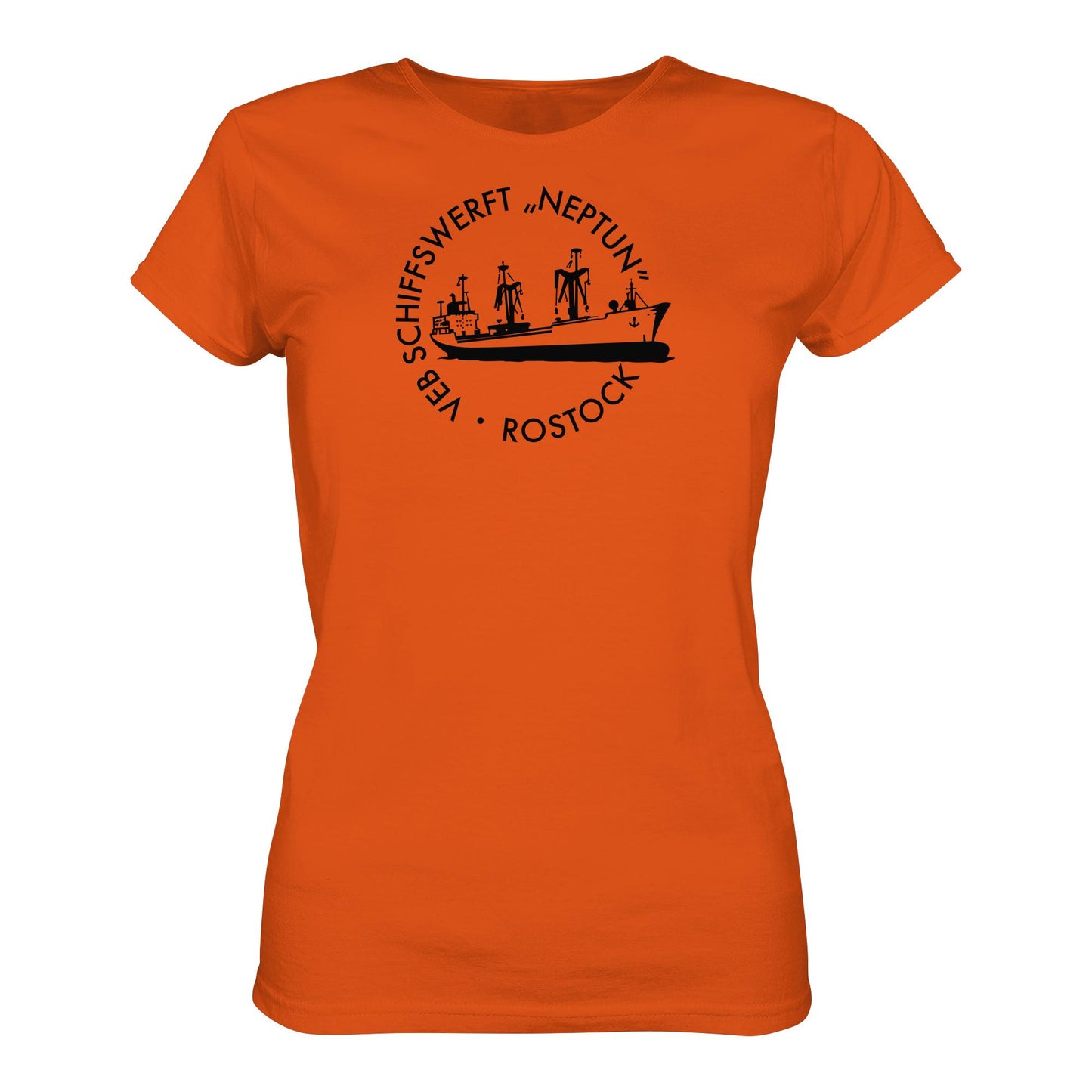 DDR Ostalgie Shirt Mädels • VEB SCHIFFSWERFT NEPTUN ROSTOCK