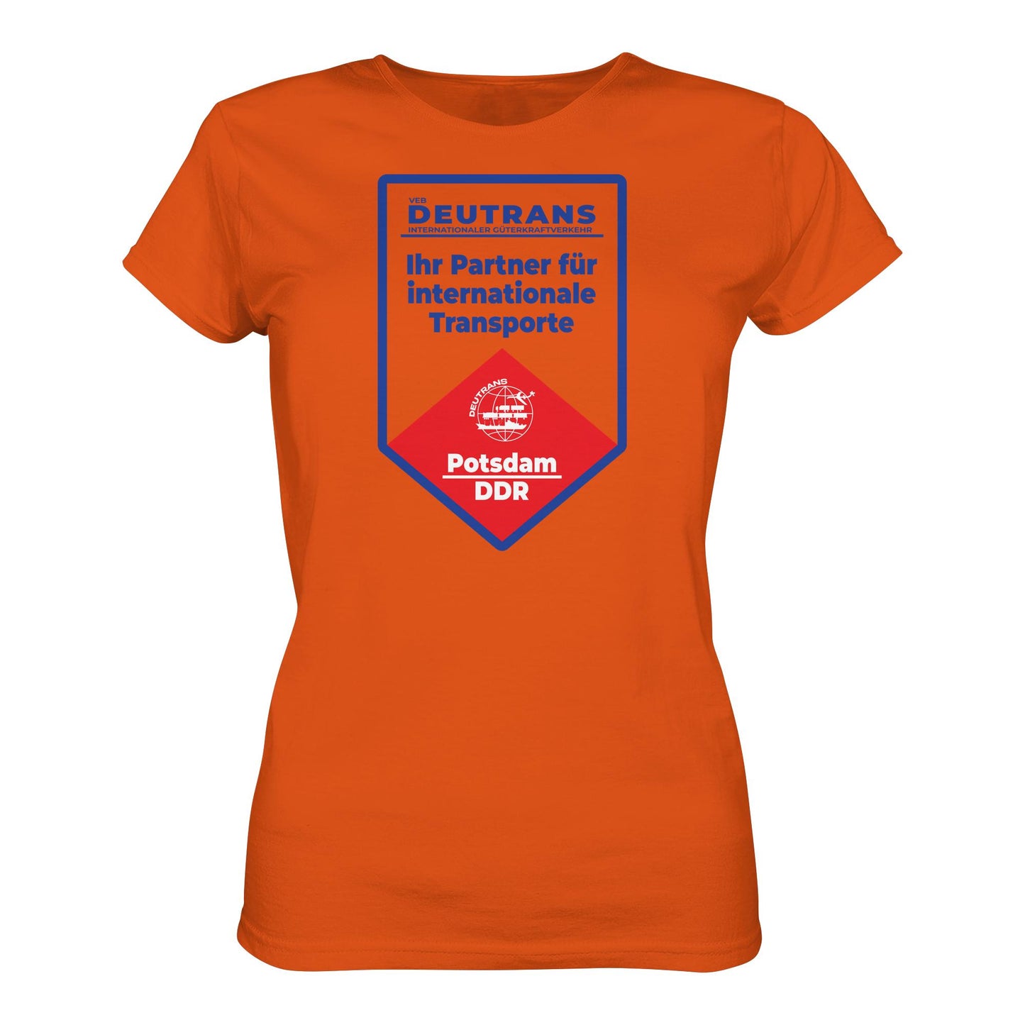 DDR Ostalgie Shirt Mädels • VEB DEUTRANS - POTSDAM