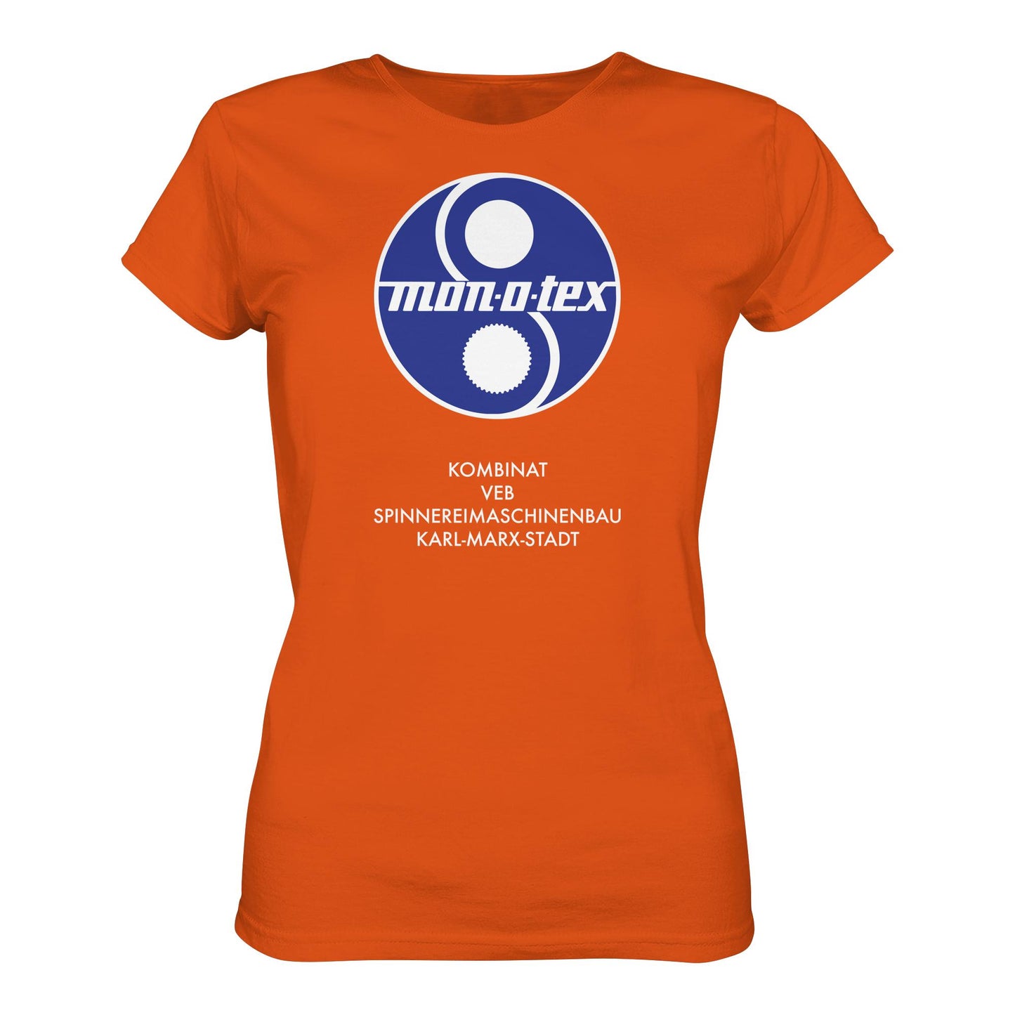 DDR Ostalgie Shirt Mädels • MONOTEX VEB KOMBINAT SPINNEREIMASCHINENBAU KARL-MARX-STADT