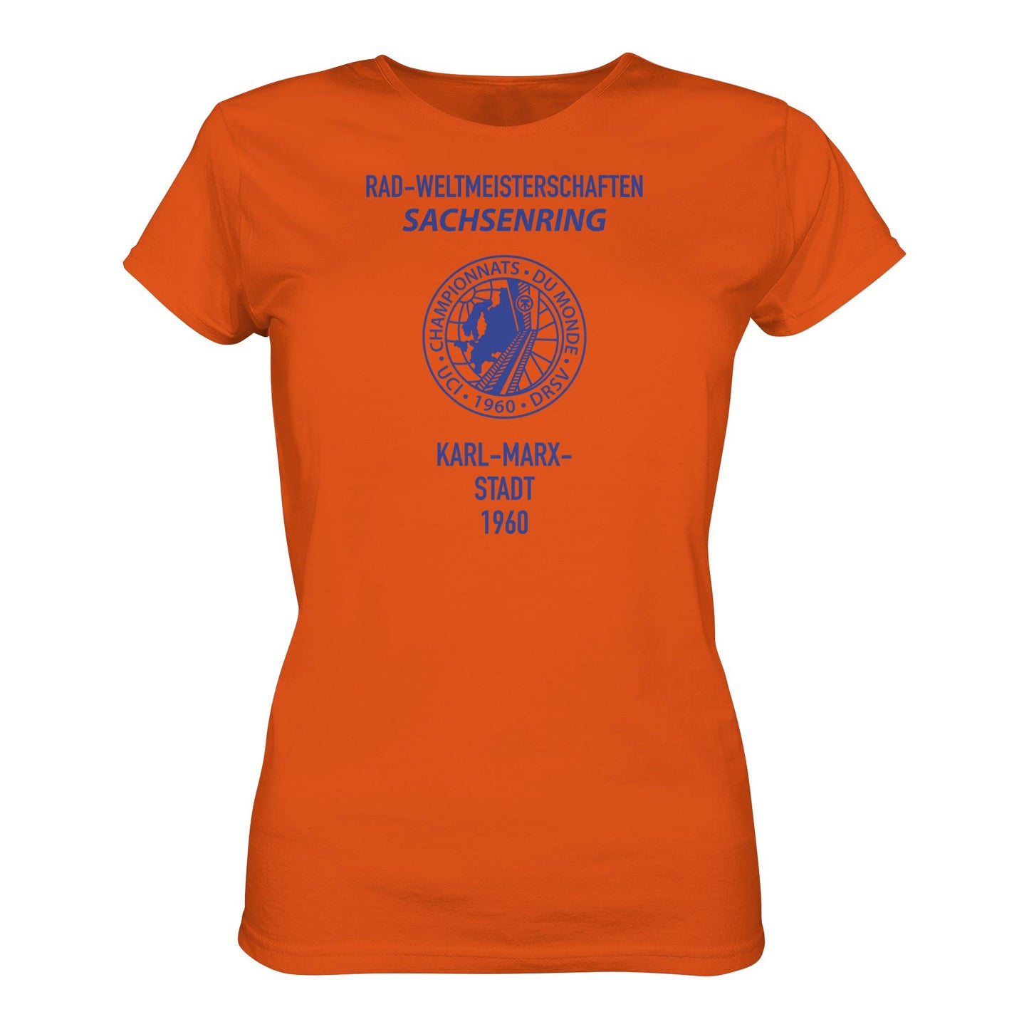 DDR Ostalgie Shirt Mädels • RADWELTMEISTERSCHAFTEN SACHSENRING, KARL-MARX-STADT 1960