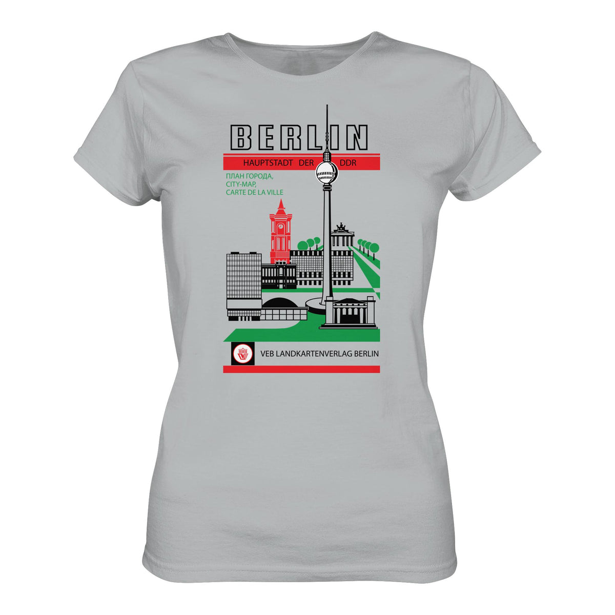 DDR Ostalgie Shirt Mädels • BERLIN, HAUPTSTADT DER DDR (ORIGINAL TITEL STADTFÜHRER)