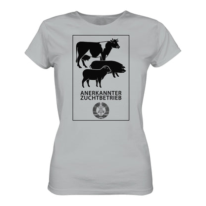DDR Ostalgie Shirt Mädels • ANERKANNTER ZUCHTBETRIEB (ORIGINALSCHILD)