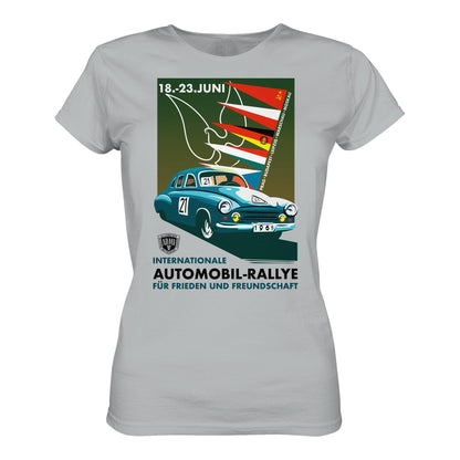 DDR Ostalgie Shirt Mädels • INTERNATIONALE RALLYE WARTBURG 1961 (ORIGINAL-PLAKAT)