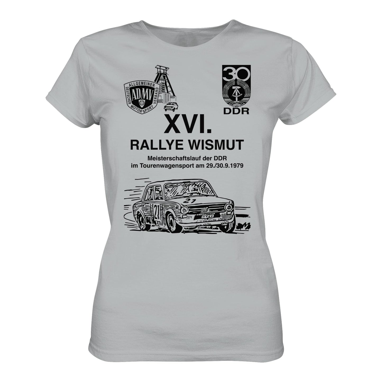 DDR Ostalgie Shirt Mädels • 16. RALLYE WISMUT, MEISTERSCHAFTSLAUF DER DDR - 1979