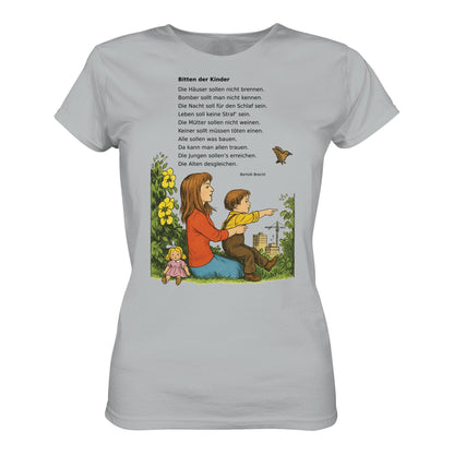 DDR Ostalgie Shirt Mädels • BITTEN DER KINDER - UNSERE FIBEL
