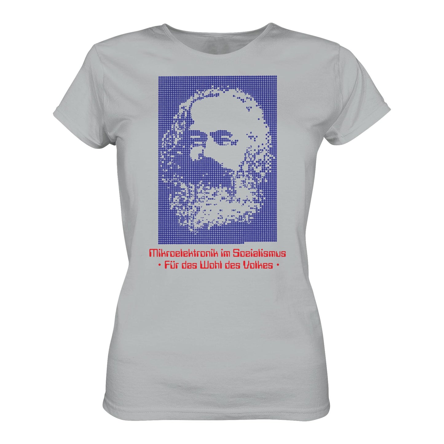 DDR Ostalgie Shirt Mädels • DDR MIKROELEKTRONIK FÜR DAS WOHL DES VOLKES (ORIGINAL POSTER)