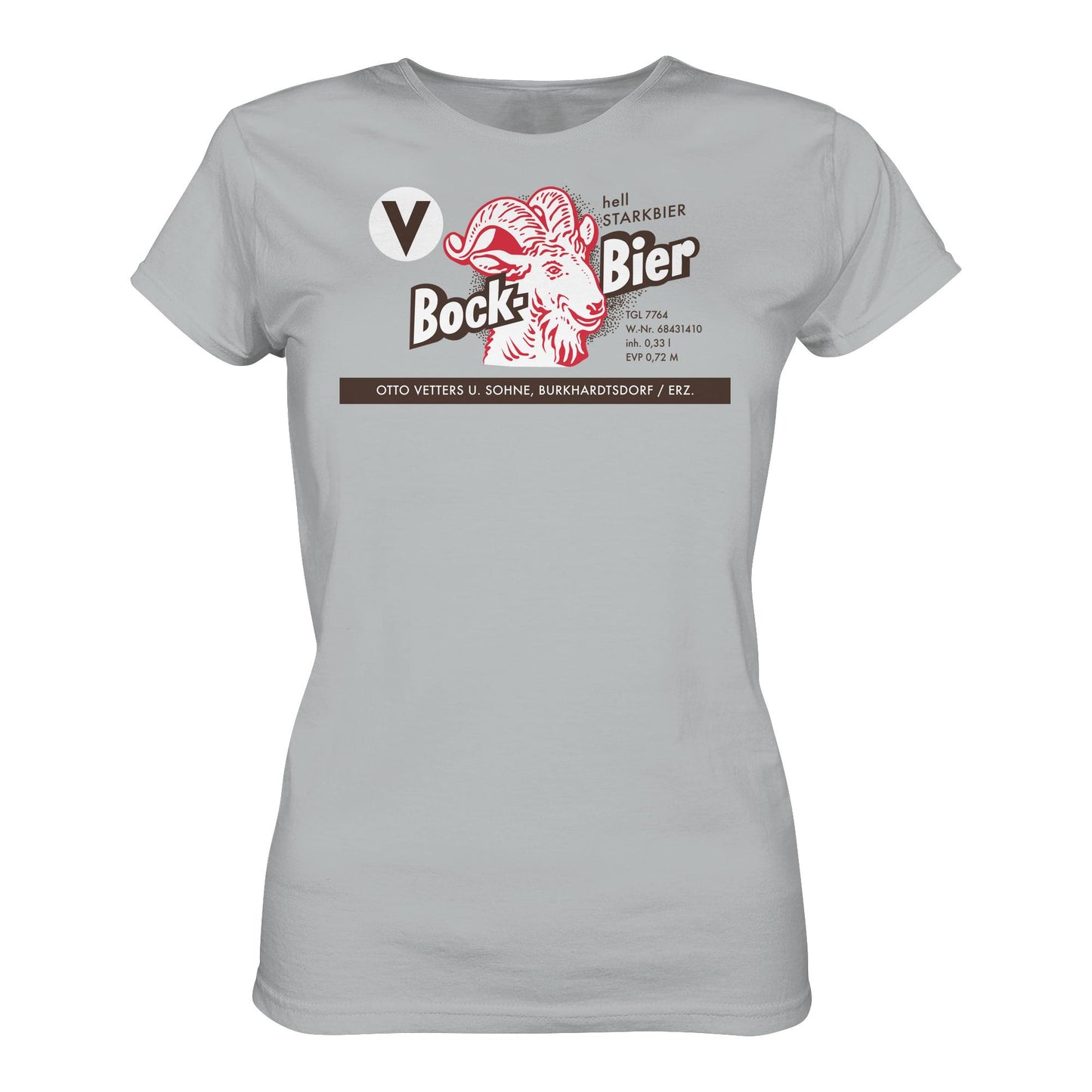 DDR Ostalgie Shirt Mädels • BOCKBIER - OTTO VETTERS ERZGEBIRGE