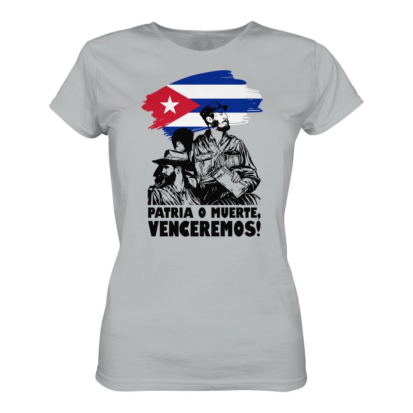 DDR Ostalgie Shirt Mädels • KUBA - PATRIA O MUERTE, VENCEREMOS! (ORIGINAL PLAKAT)