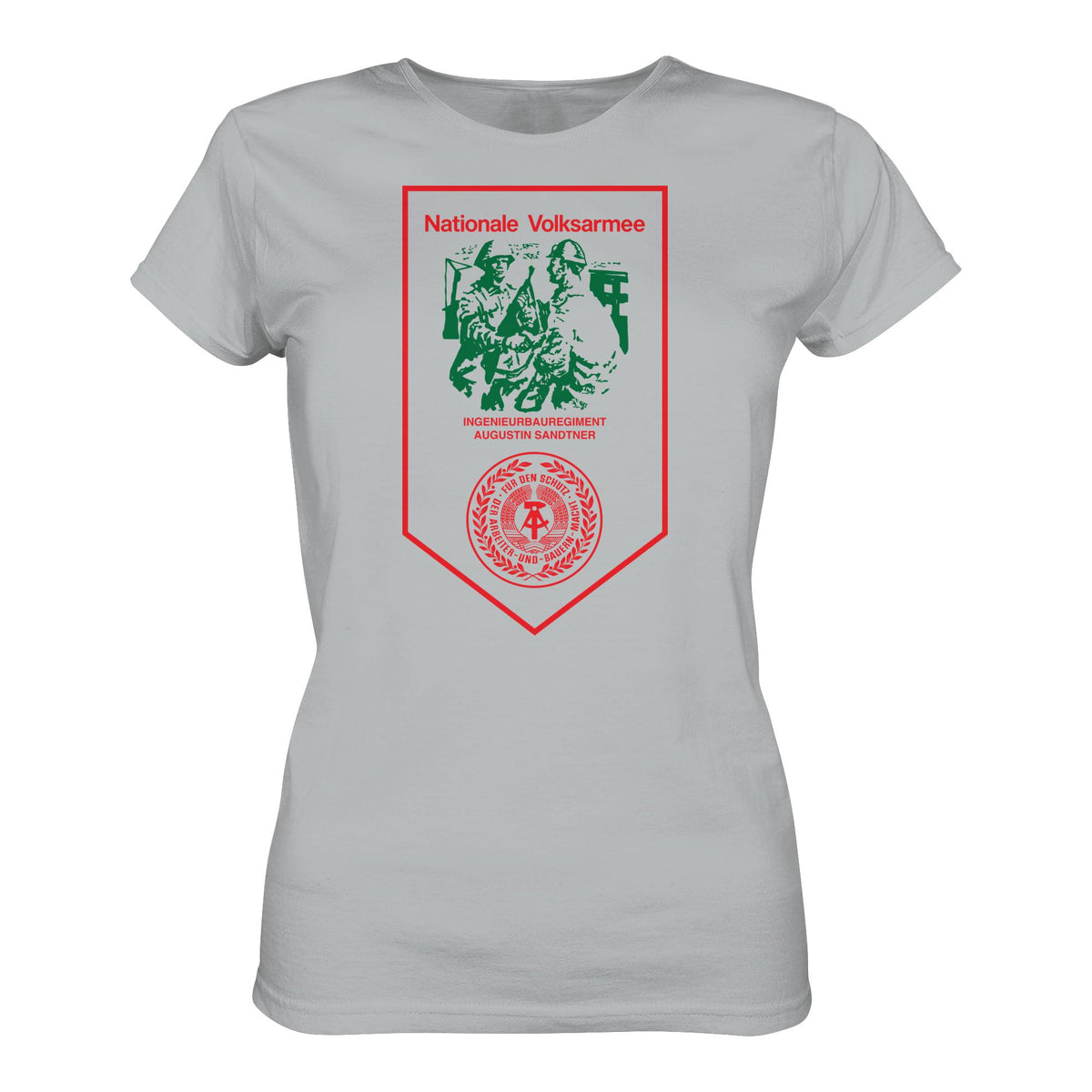 DDR Ostalgie Shirt Mädels • NVA - INGENIEURBAUREGIMENT AUGUSTIN SANDTNER