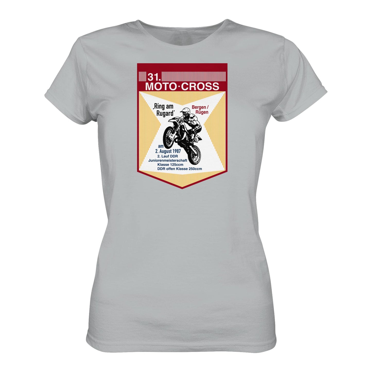 DDR Ostalgie Shirt Mädels • 31. MOTO-CROSS DDR-MEISTERSCHAFT - 1987 BERGEN RÜGEN