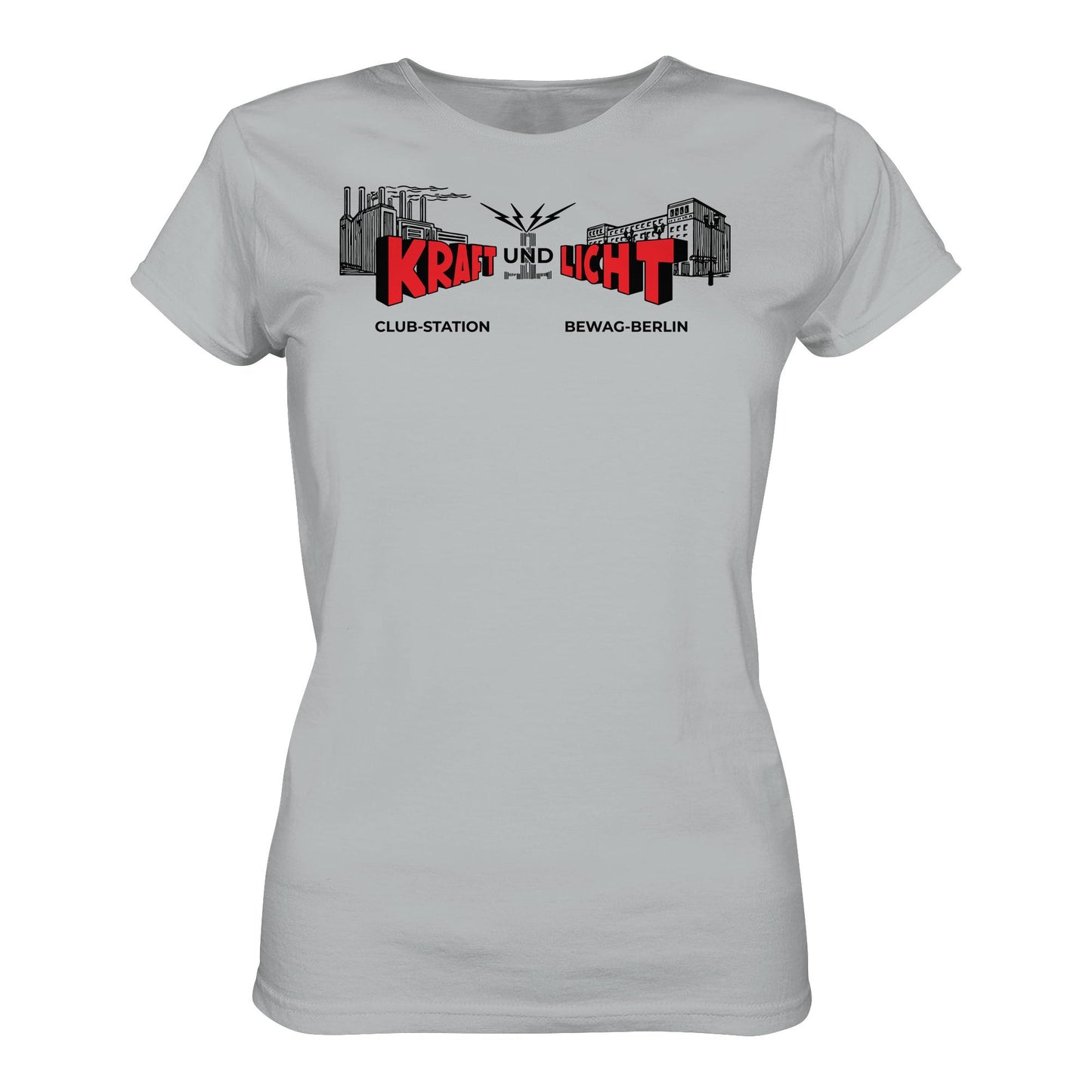 DDR Ostalgie Shirt Mädels • KRAFT UND LICHT - BEWAG BERLIN