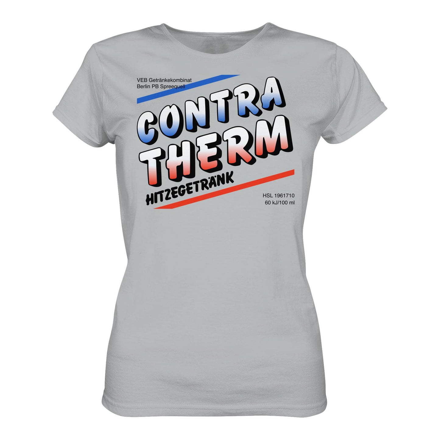 DDR Ostalgie Shirt Mädels • CONTRA THERM - VEB GETRÄNKEKOMBINAT BERLIN SPREEQUELL