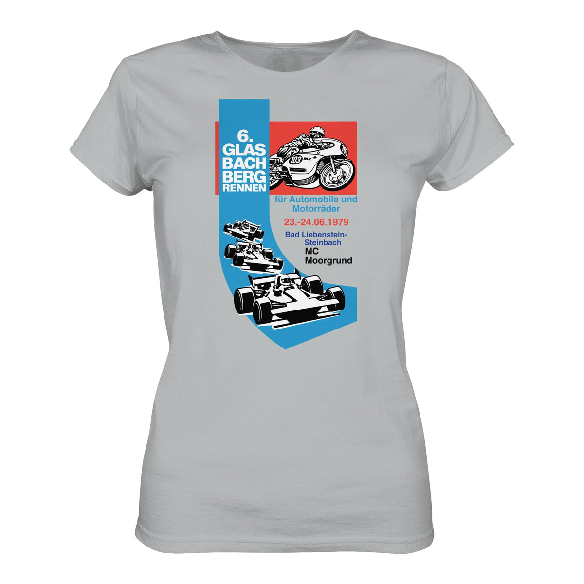DDR Ostalgie Shirt Mädels • 6. GLASBACHBERGRENNEN 1979