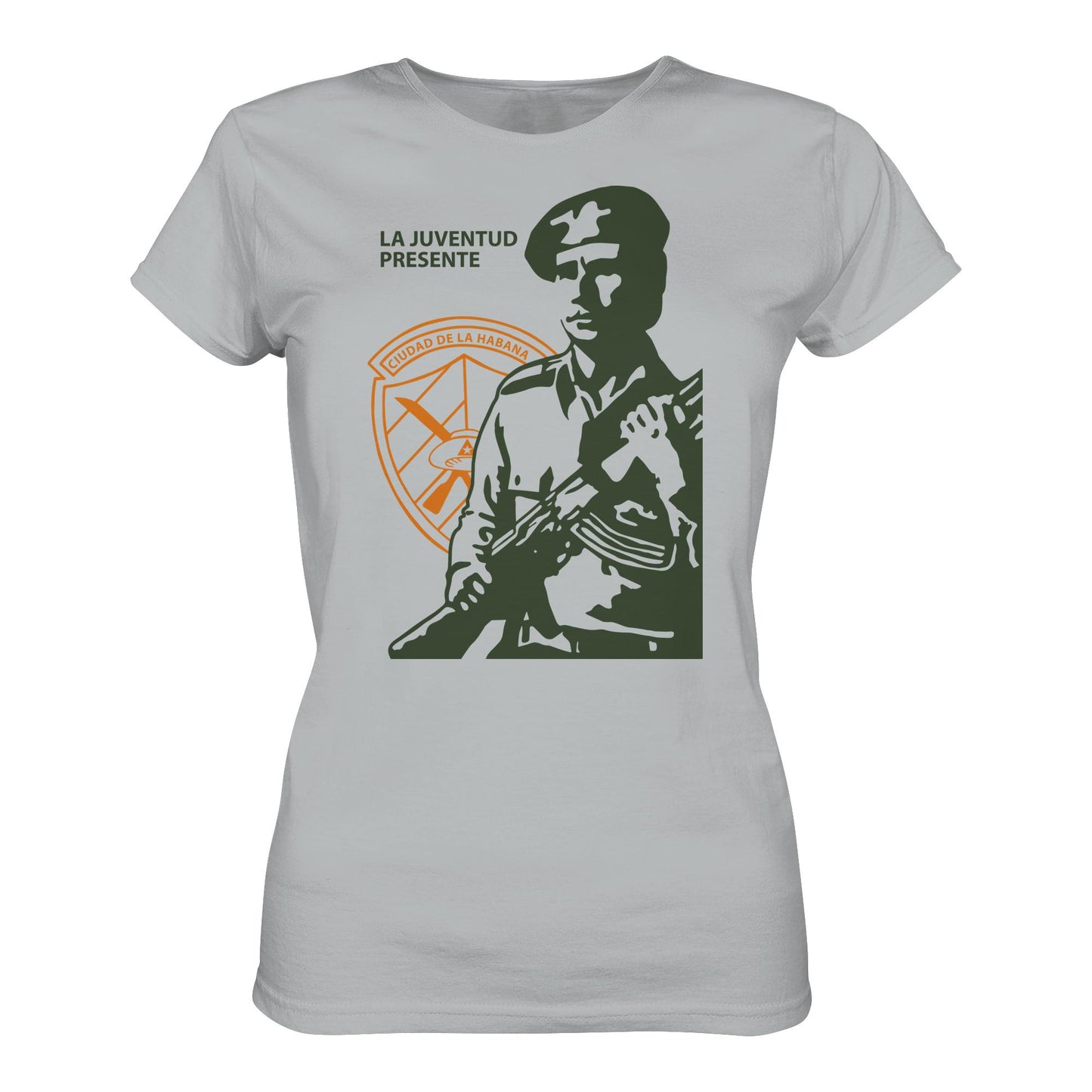 DDR Ostalgie Shirt Mädels • LA JUVENTUD PRESENTE CIUDAD DE LA HABANA (DIE JUGEND HAVANNAS IST AKTIV)