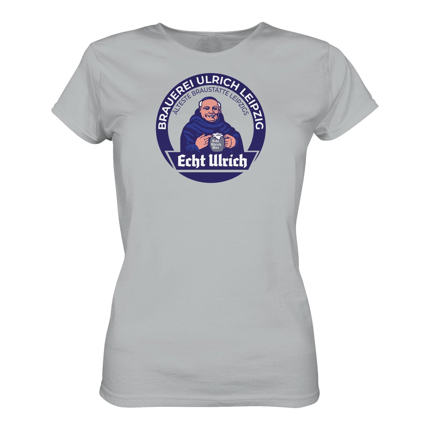 DDR Ostalgie Shirt Mädels • ECHT ULRICH BIER LEIPZIG (ORIGINAL BIERDECKEL)