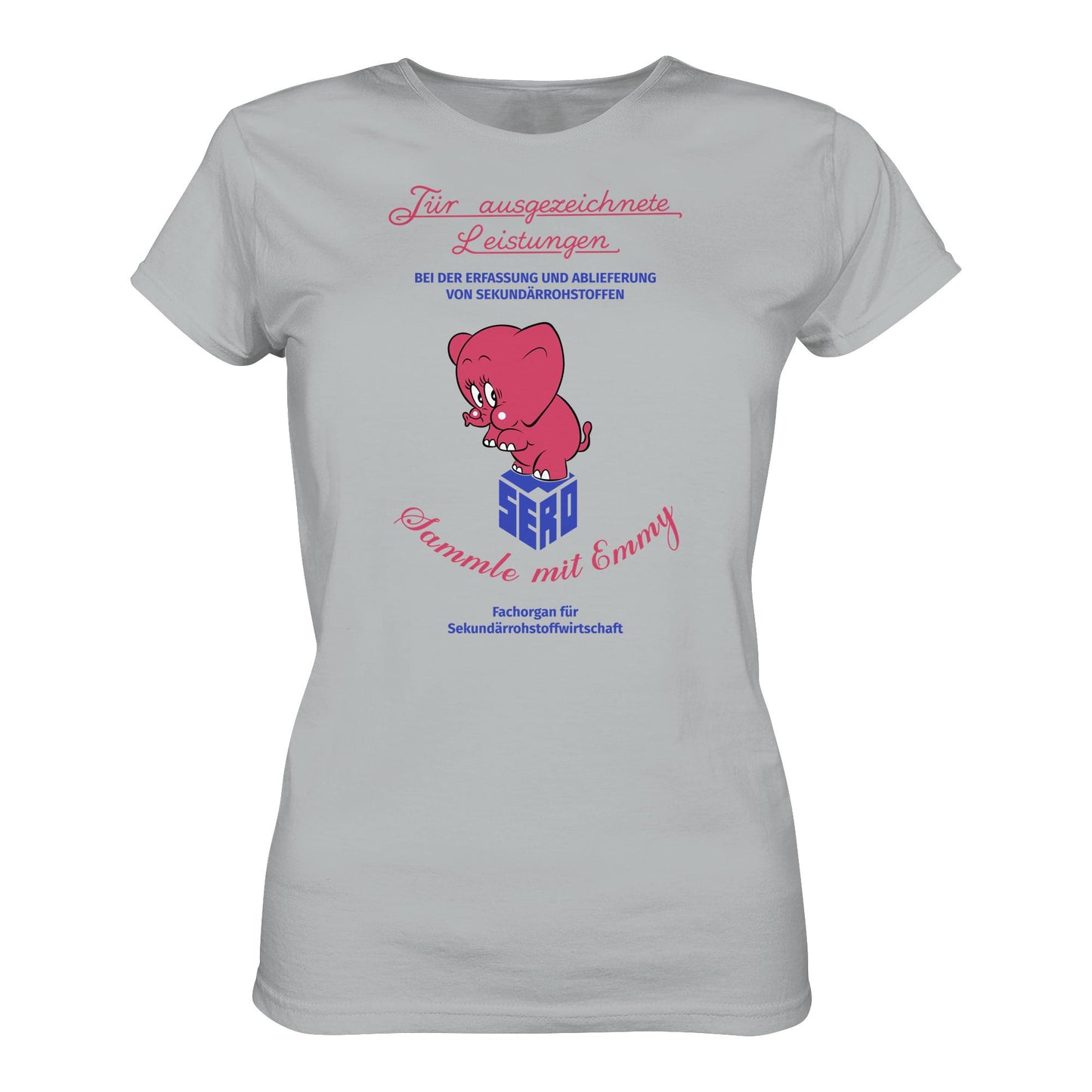 DDR Ostalgie Shirt Mädels • FÜR AUSGEZEICHNETE LEISTUNGEN - SERO EMMY (ORIGINAL-WIMPEL)