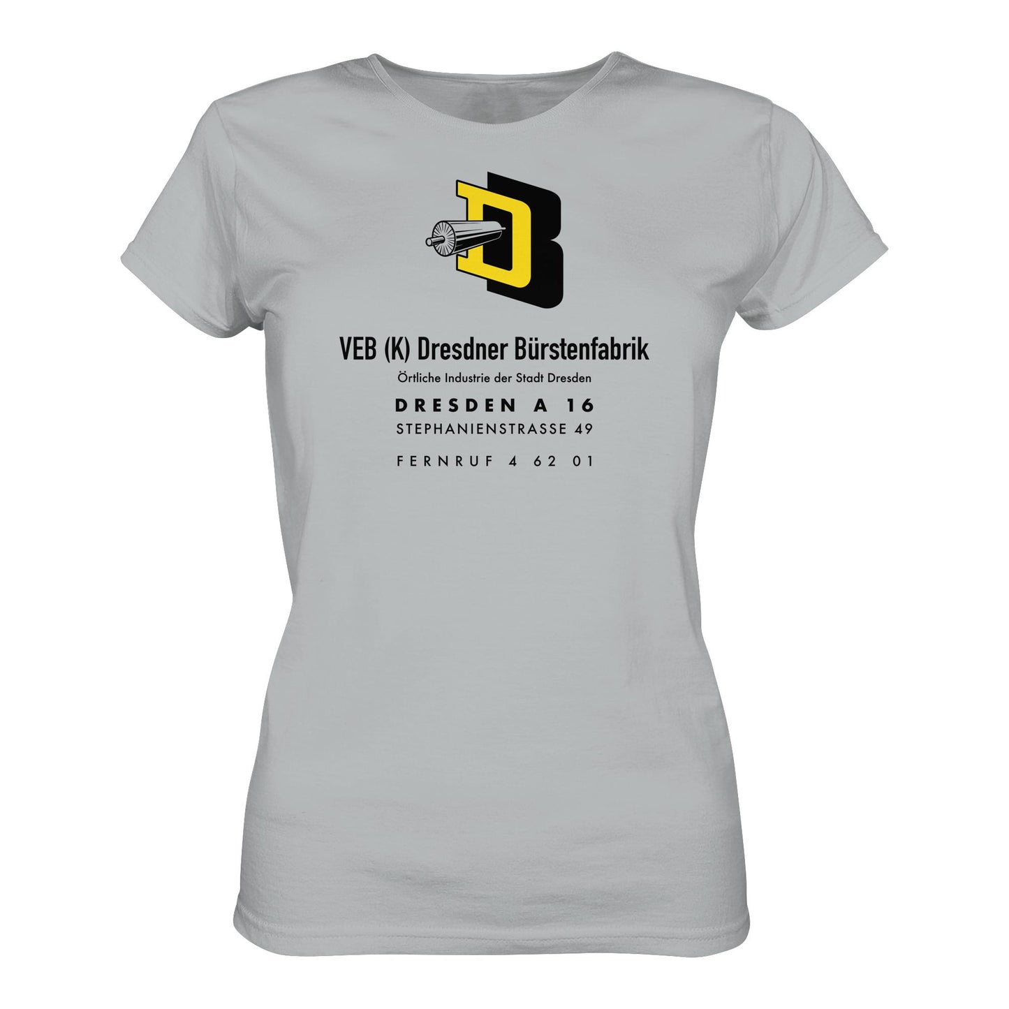DDR Ostalgie Shirt Mädels • VEB DRESDNER BÜRSTENFABRIK