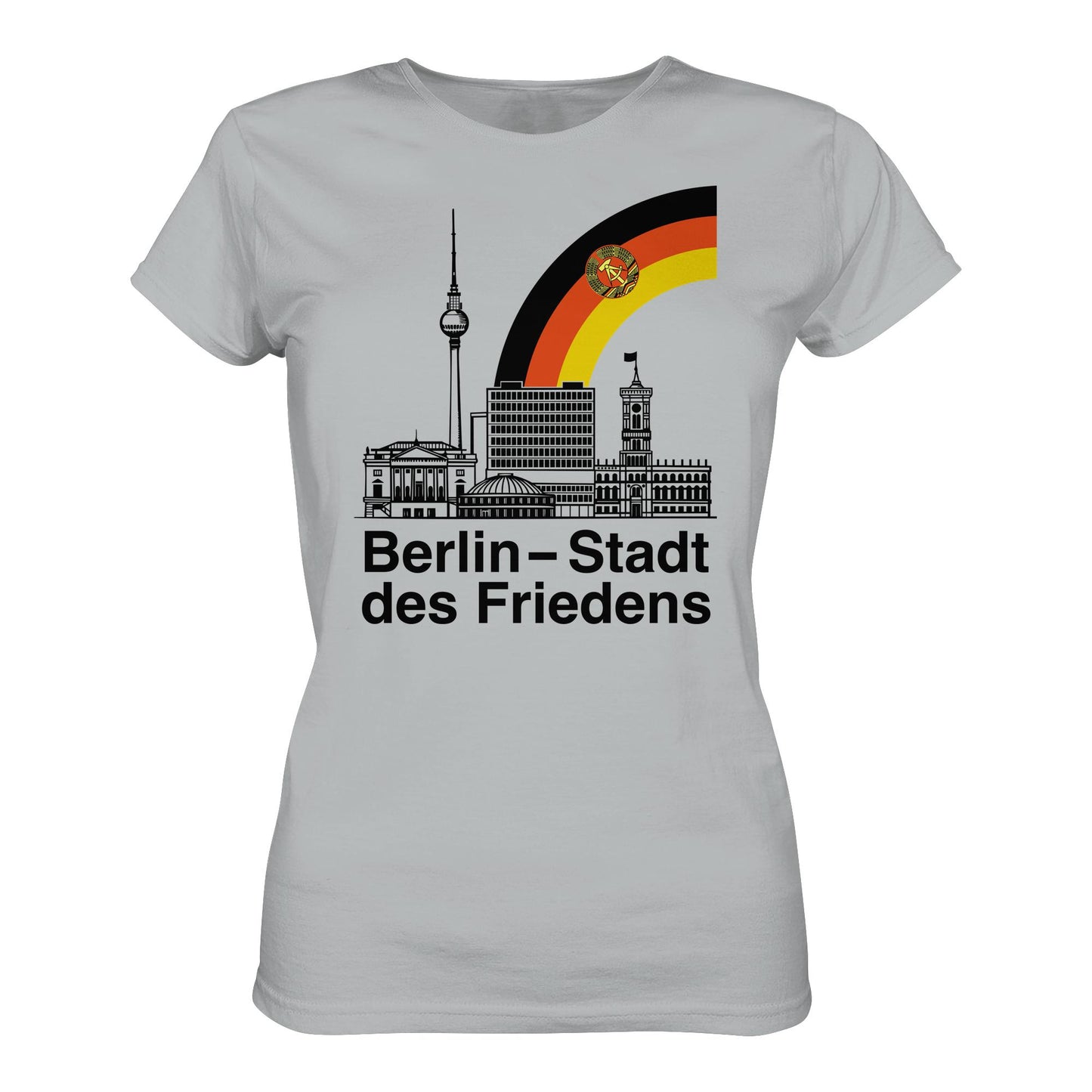 DDR Ostalgie Shirt Mädels • BERLIN - STADT DES FRIEDENS (ORIGINAL POSTSTEMPEL)