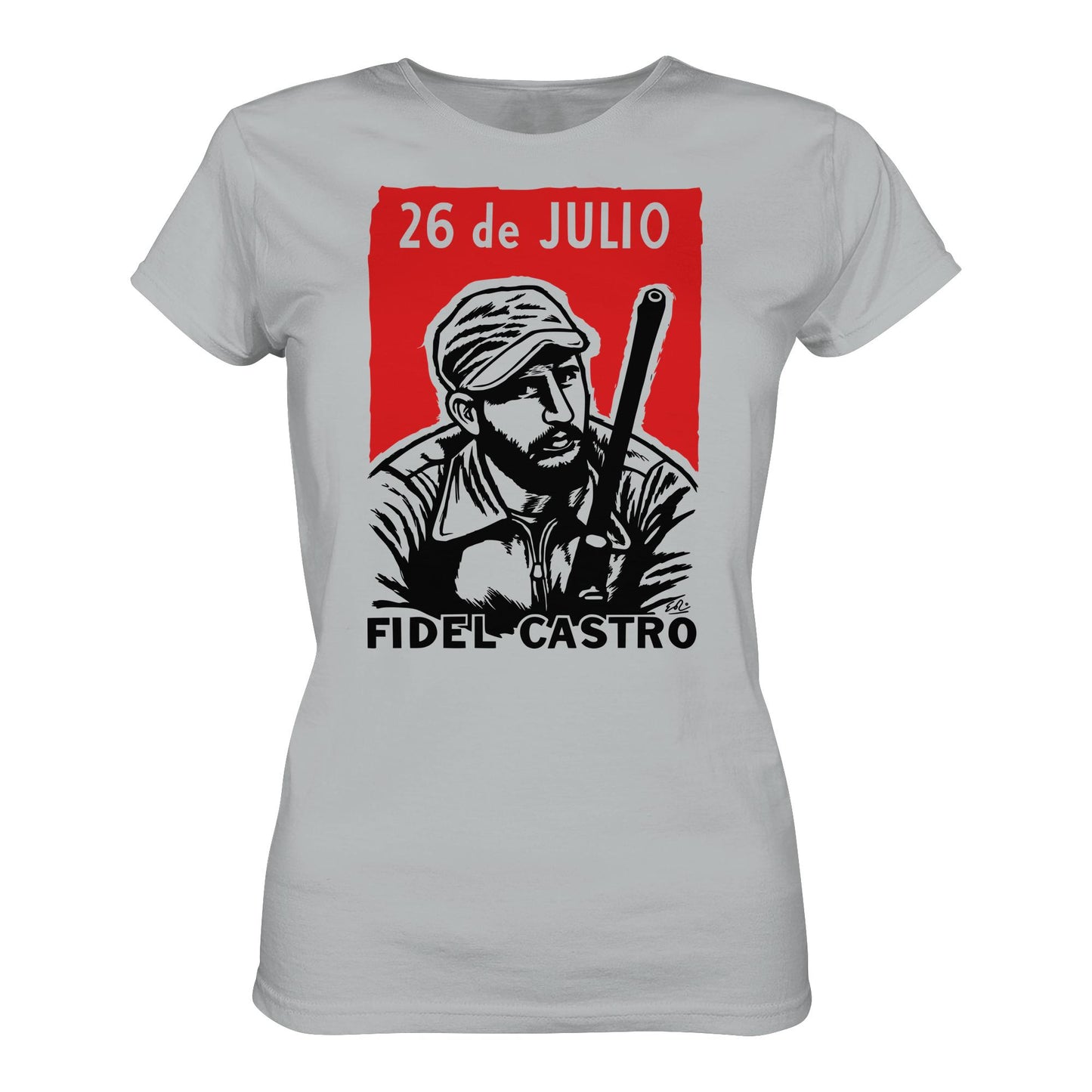 DDR Ostalgie Shirt Mädels • FIDEL CASTRO - BEWEGUNG DES 26. JULI