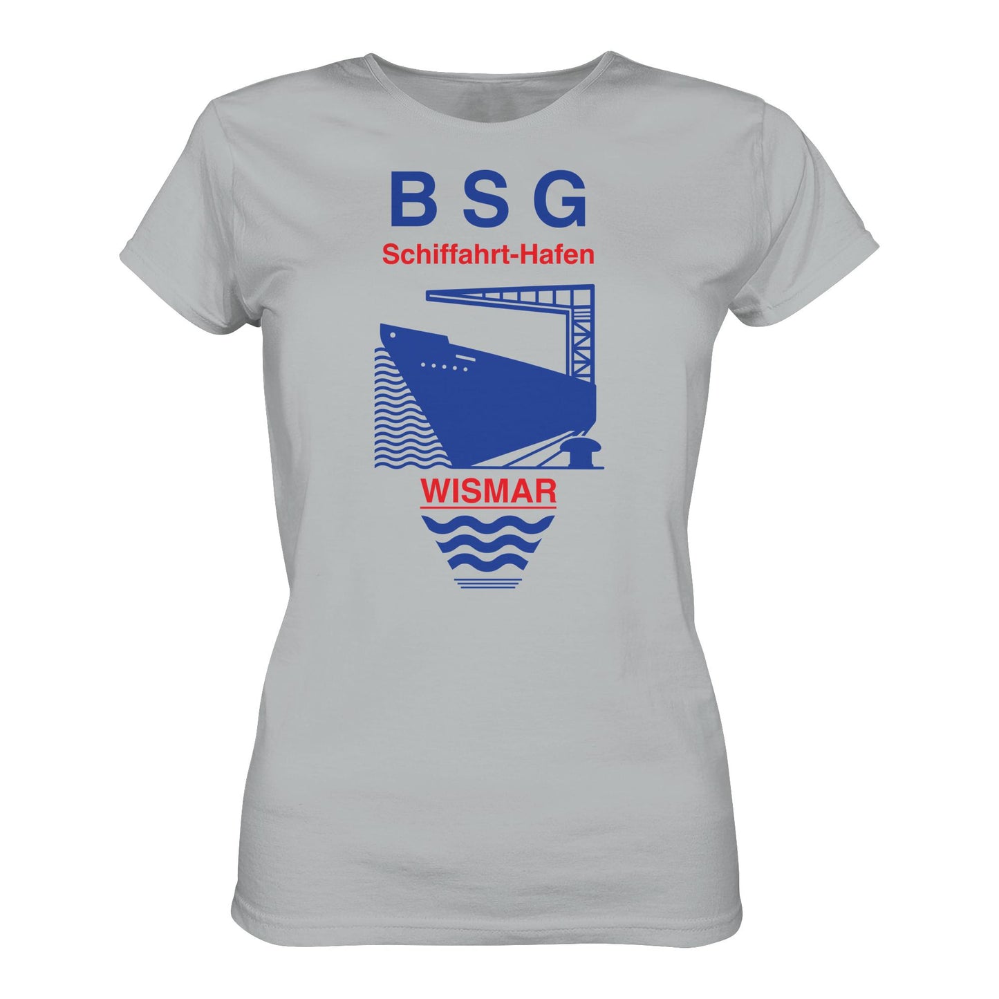 DDR Ostalgie Shirt Mädels • BSG SCHIFFAHRT HAFEN WISMAR
