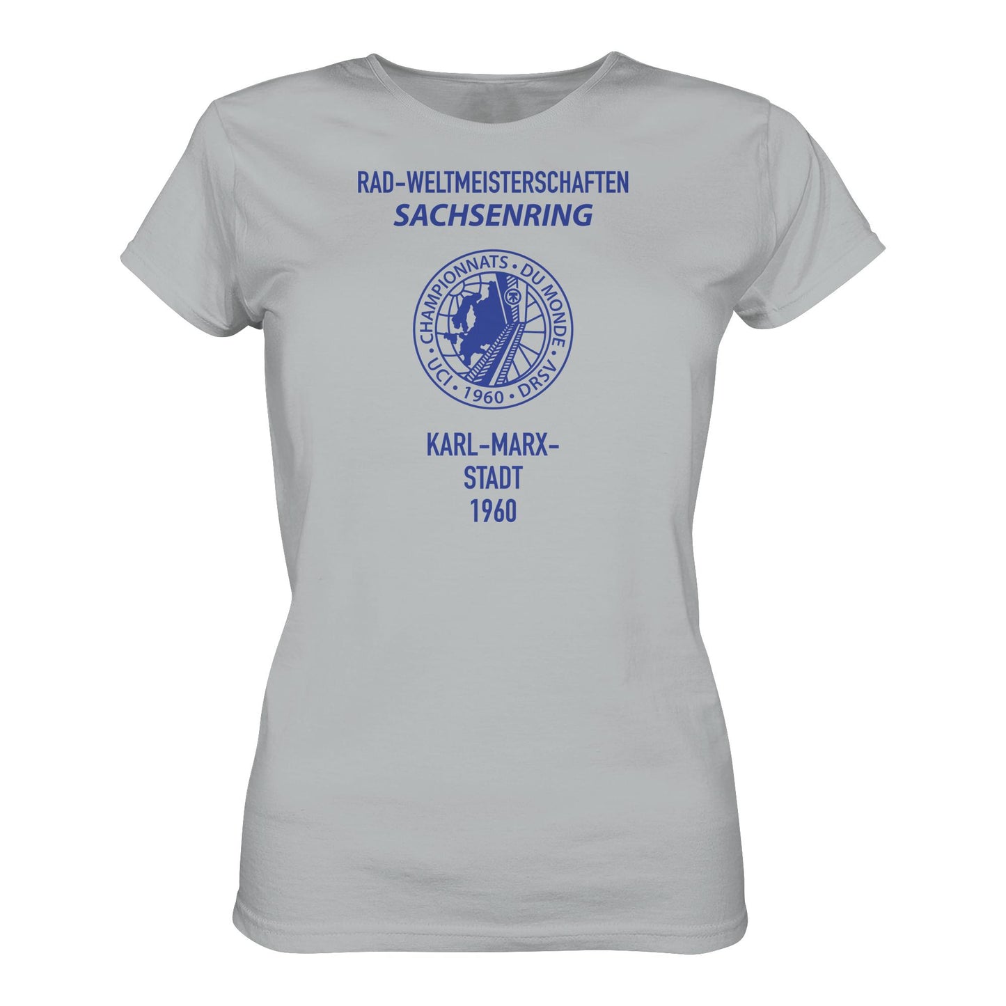 DDR Ostalgie Shirt Mädels • RADWELTMEISTERSCHAFTEN SACHSENRING, KARL-MARX-STADT 1960