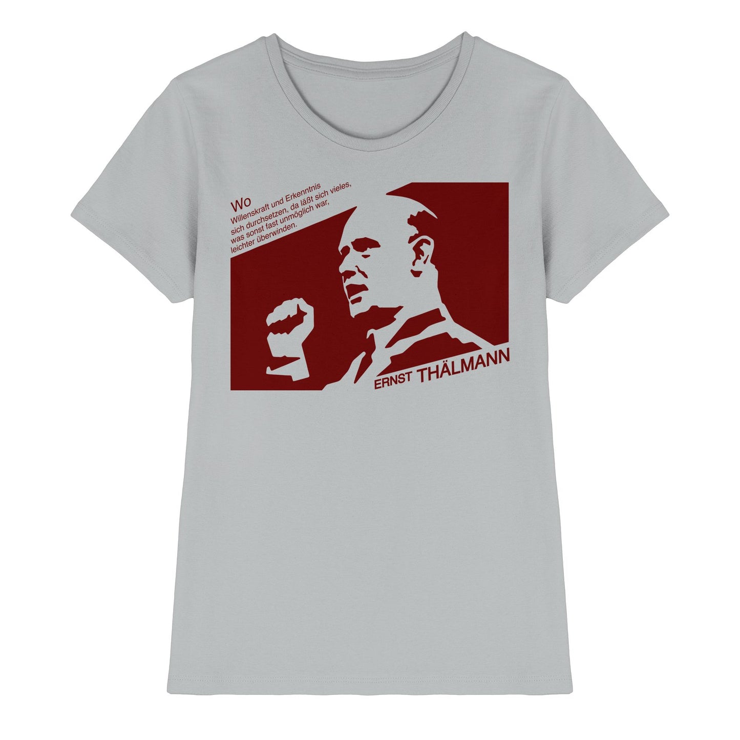 DDR Ostalgie Shirt Mädels • ERNST THÄLMANN - ORIGINAL DDR-PLAKAT