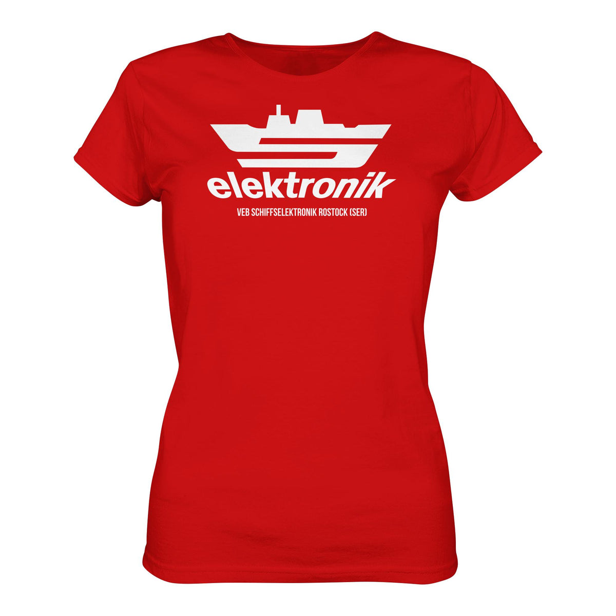DDR Ostalgie Shirt Mädels • VEB SCHIFFSELEKTRONIK ROSTOCK