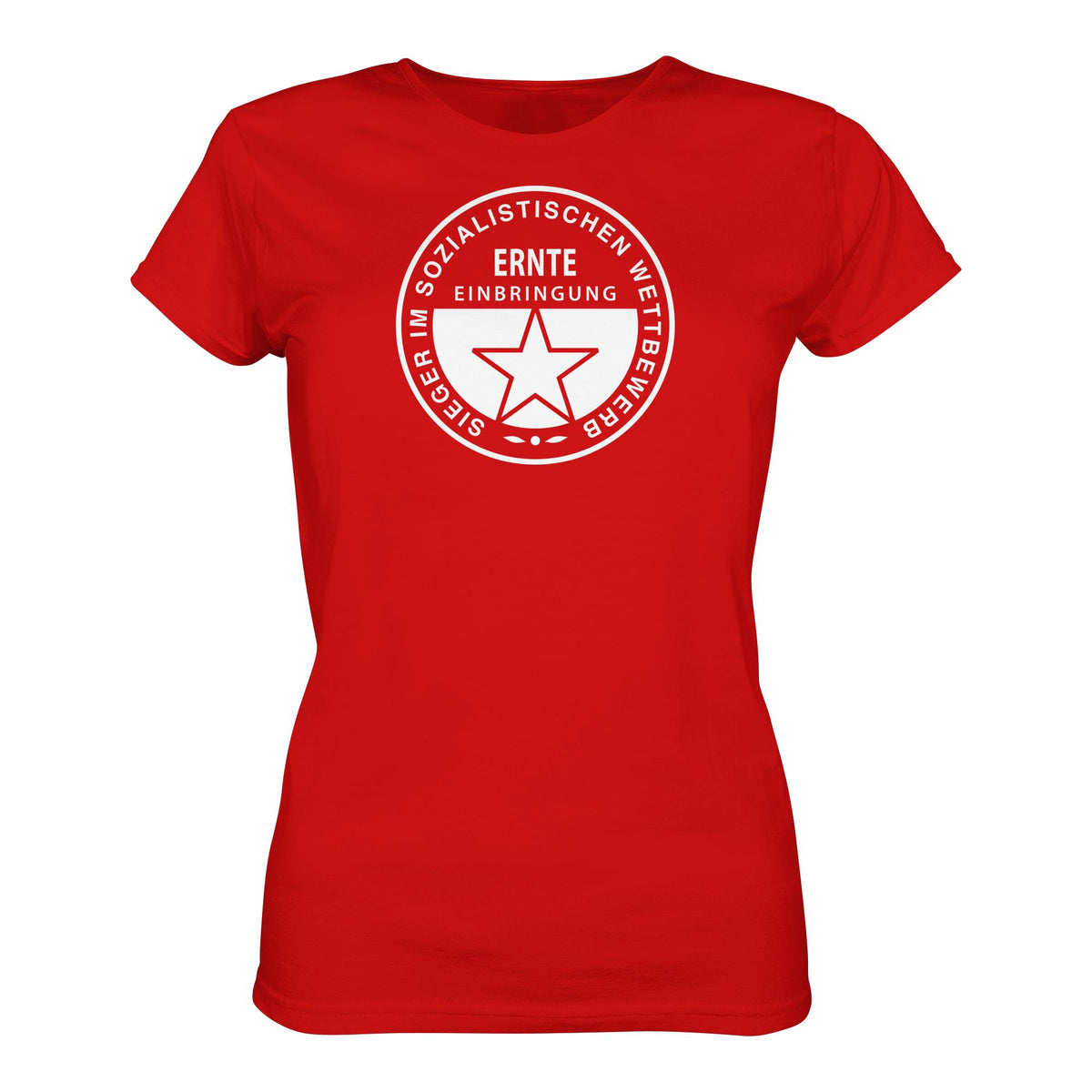 DDR Ostalgie Shirt Mädels • ERNTE-EINBRINGUNG - SIEGER (ORIGINAL-MEDAILLE)