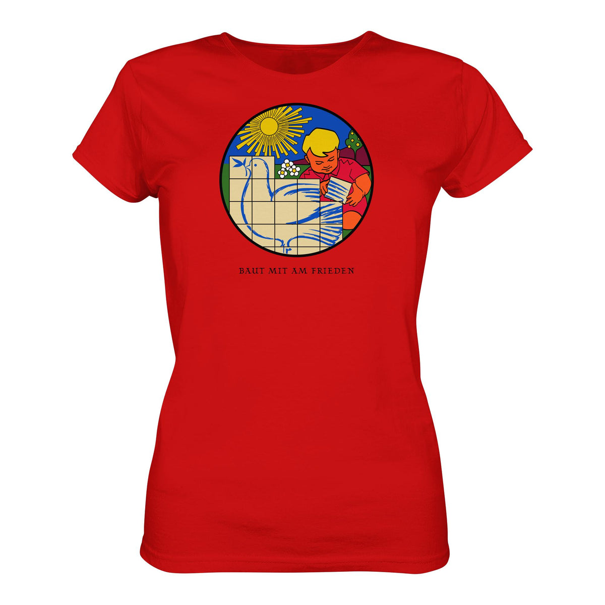 BAUT MIT AM FRIEDEN | DDR Ostalgie Shirt Mädels