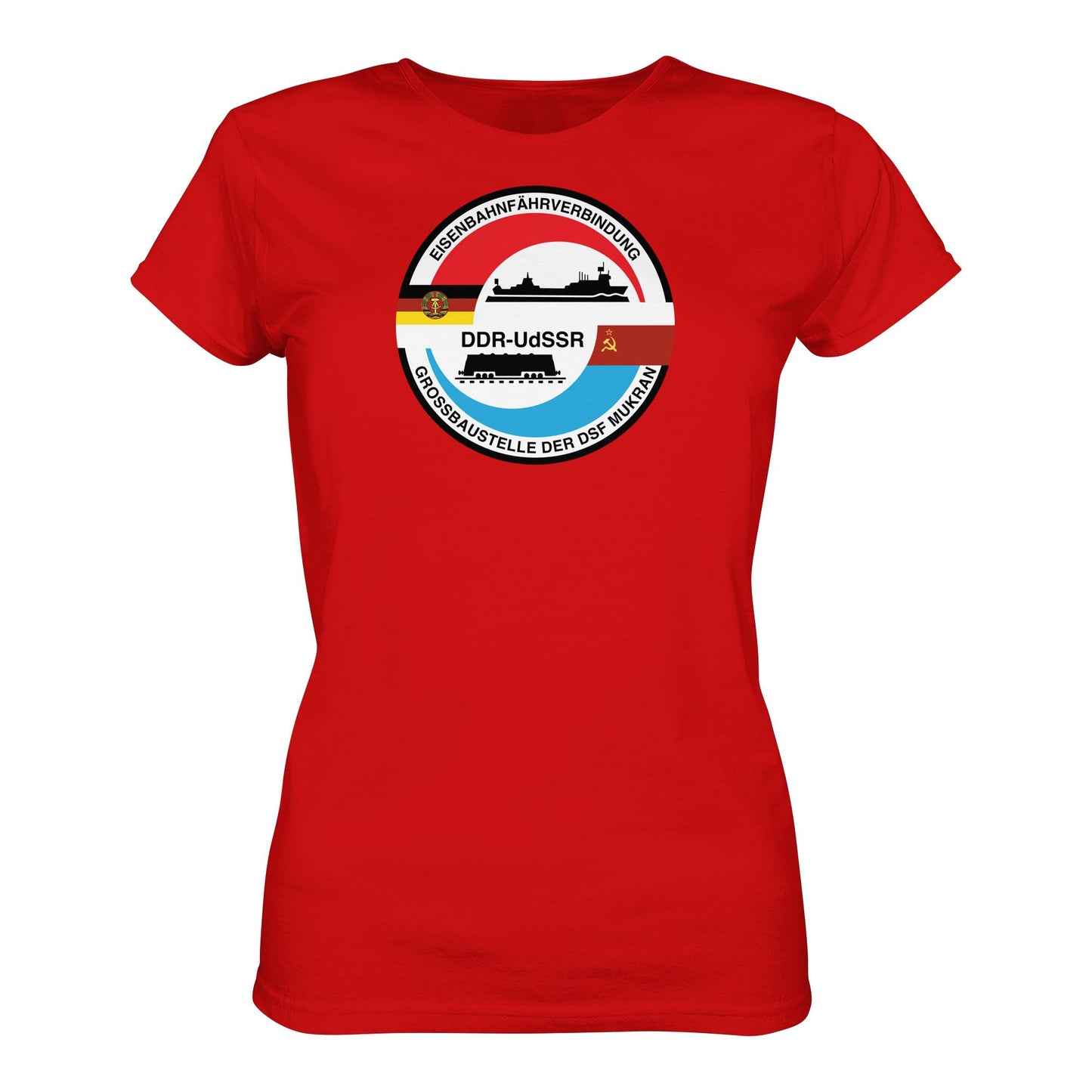DDR Ostalgie Shirt Mädels • GROSSBAUSTELLE DER DSF MUKRAN