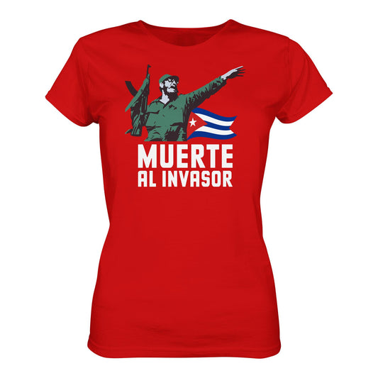 DDR Ostalgie Shirt Mädels • KUBA - MUERTE AL INVASOR