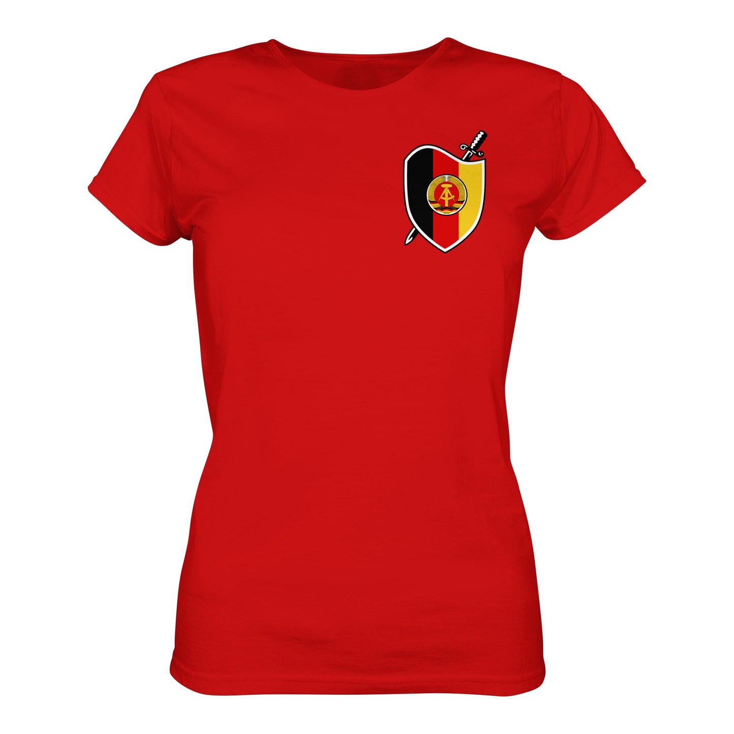 DDR Ostalgie Shirt Mädels • SIGNÉ STAATSSICHERHEIT (BRUST)