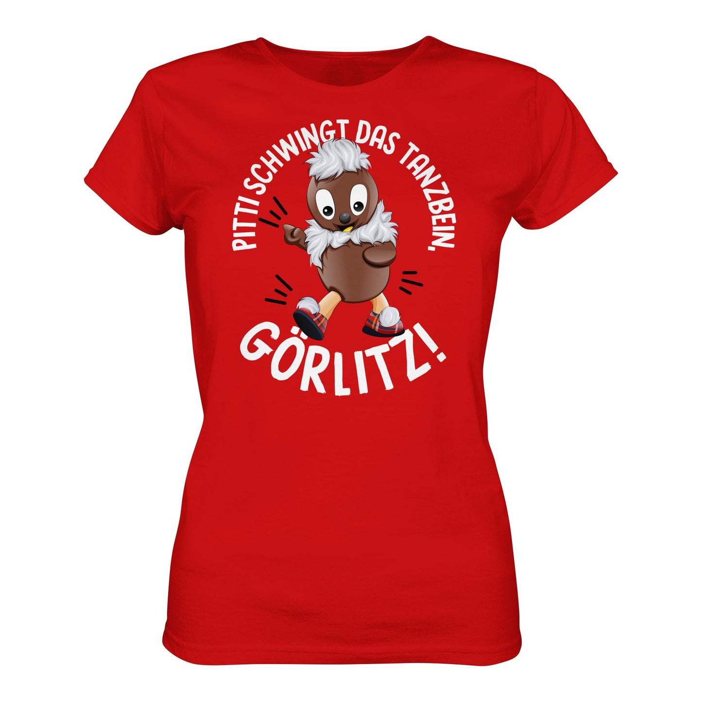 PITTI STADT-NICKI (SHIRT MÄDELS) • PITTI SCHWINGT DAS TANZBEIN, GÖRLITZ!