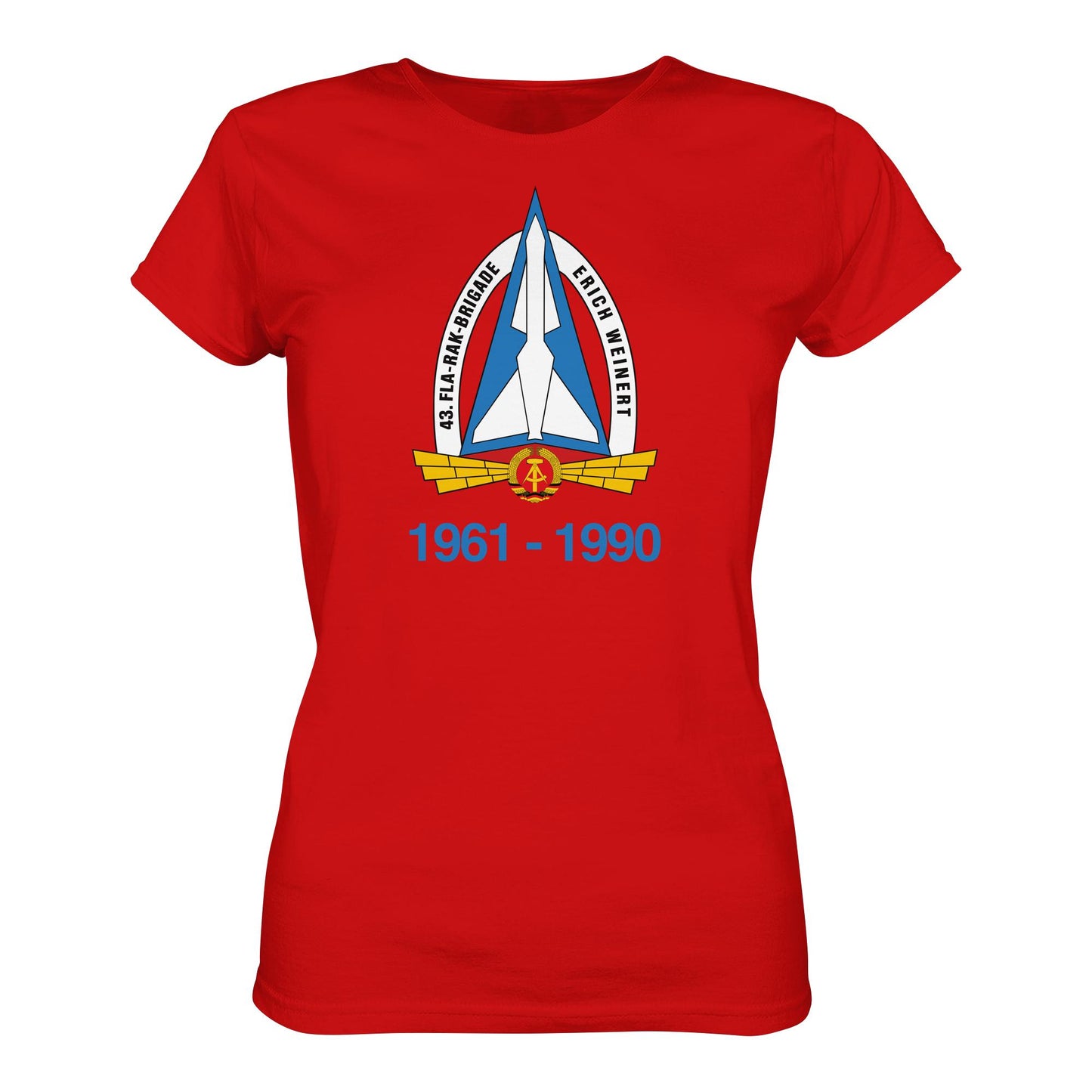 DDR Ostalgie Shirt Mädels • 43. FLA-RAK-BRIGADE ERICH WEINERT